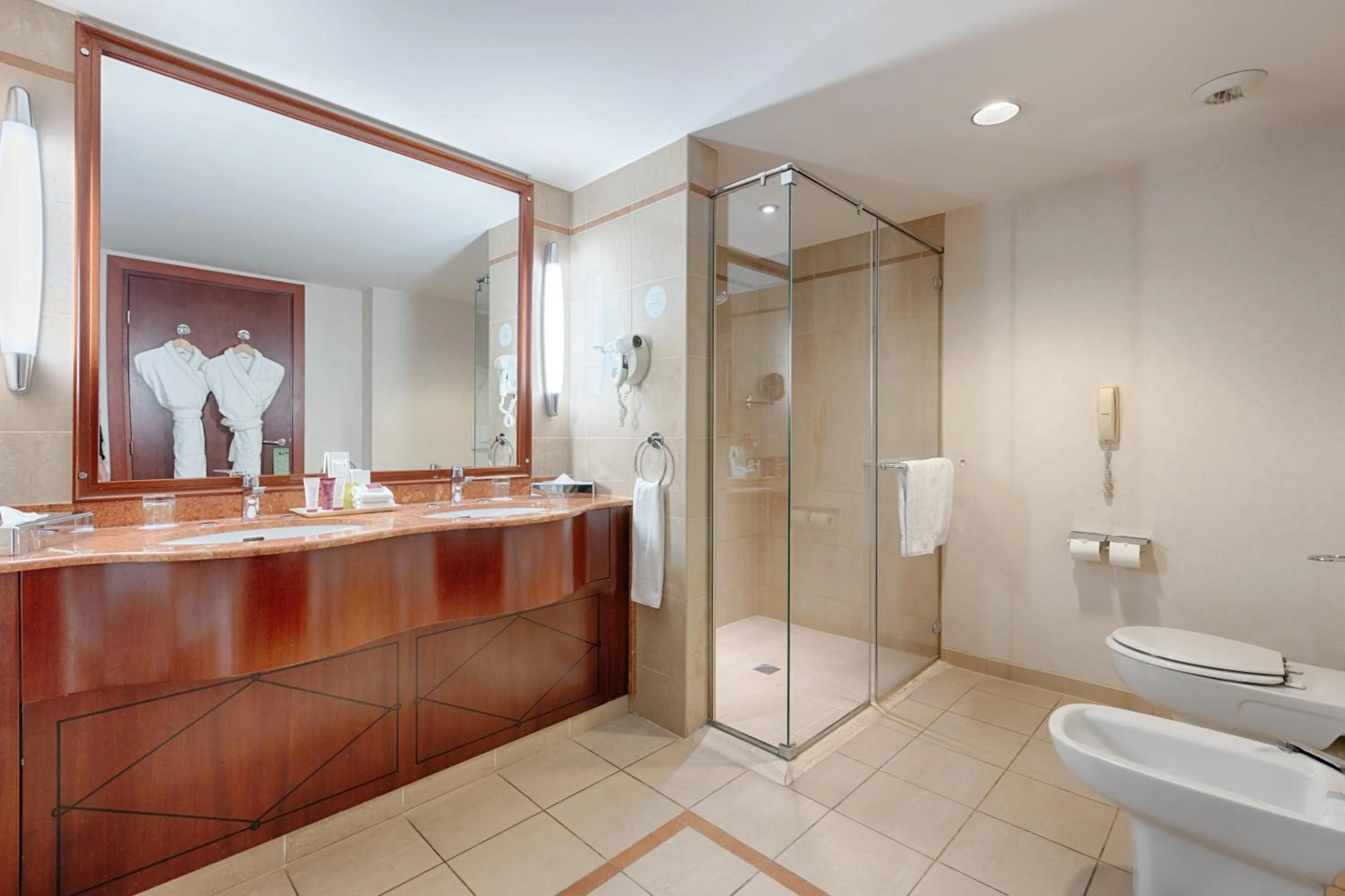 Bathroom in Evergreen Laurel Hotel