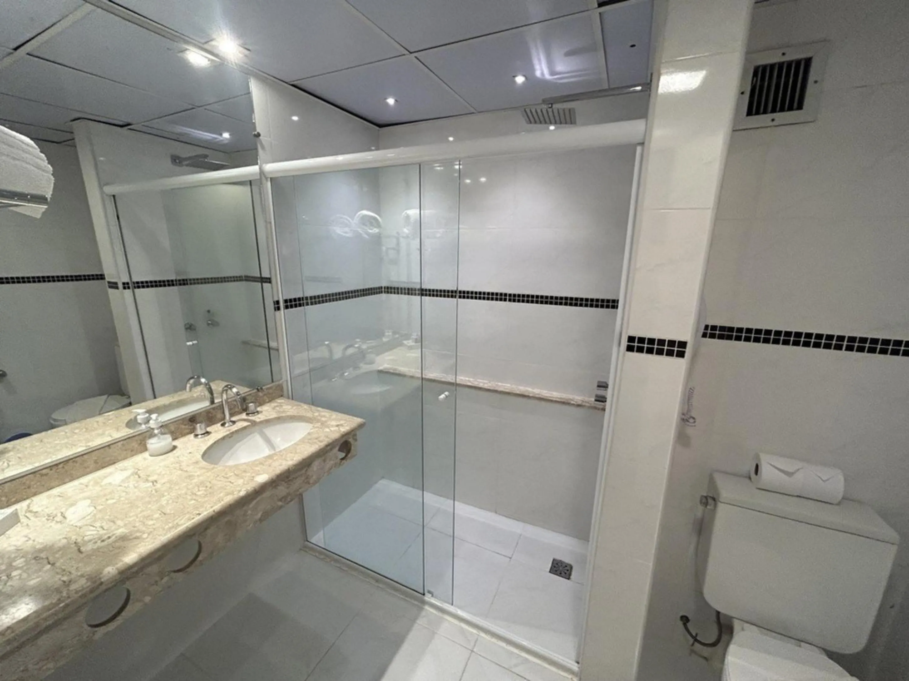 Shower in Hotel Premium Campinas