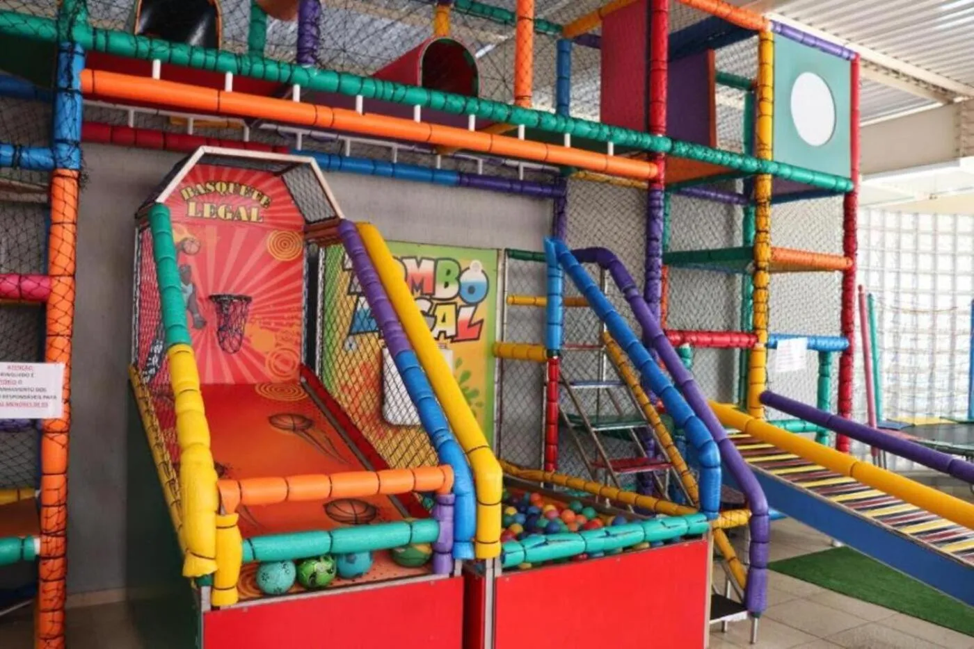 Children play ground in Hotel Premium Campinas