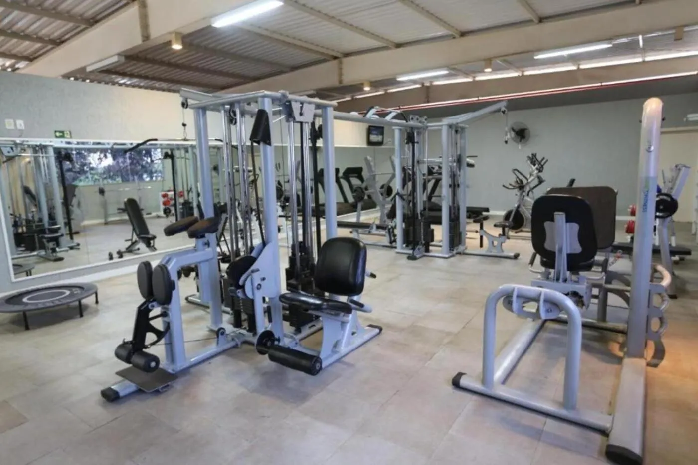 Fitness centre/facilities in Hotel Premium Campinas