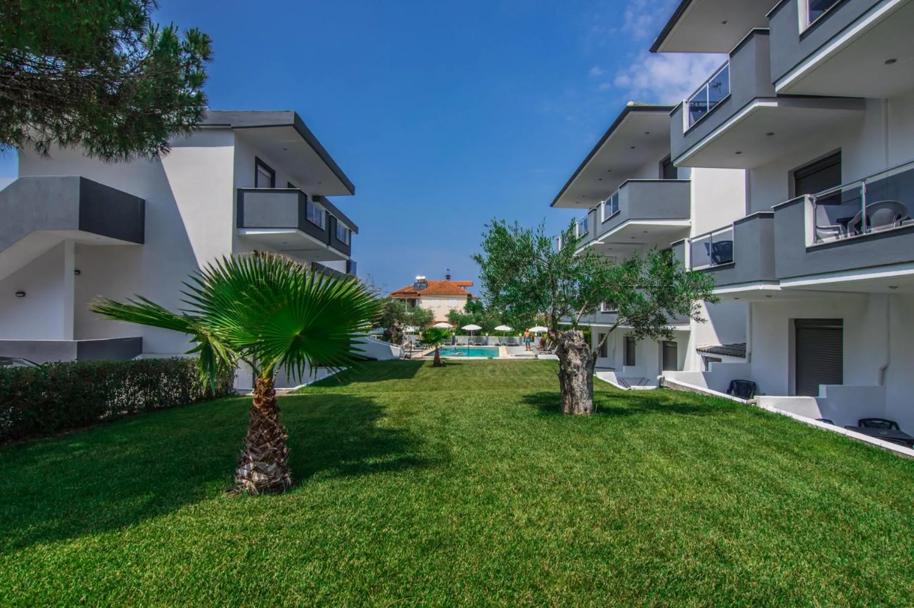 Garden in Akritas Hotel Pefkochori