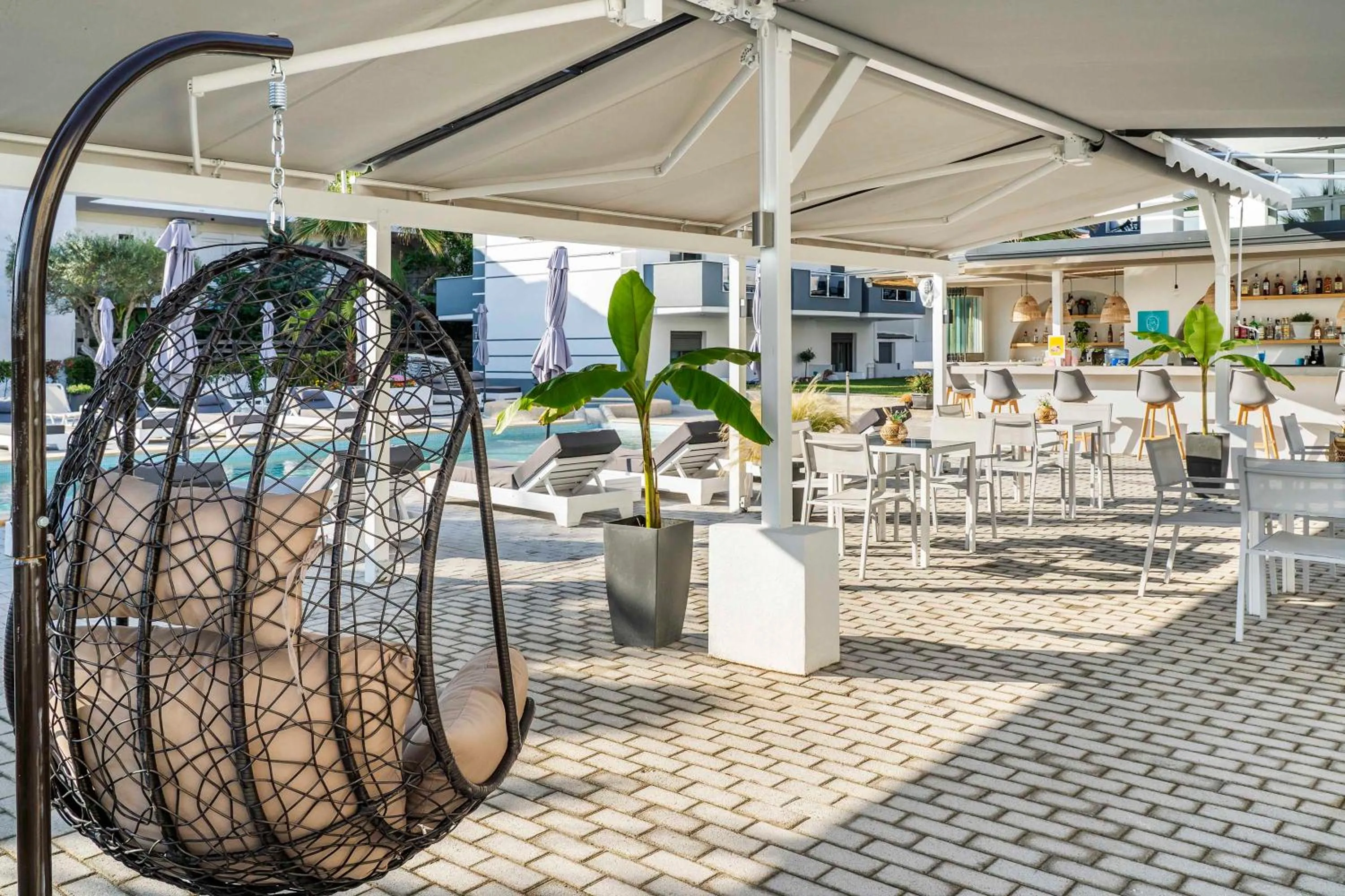 Swimming pool in Akritas Hotel Pefkochori