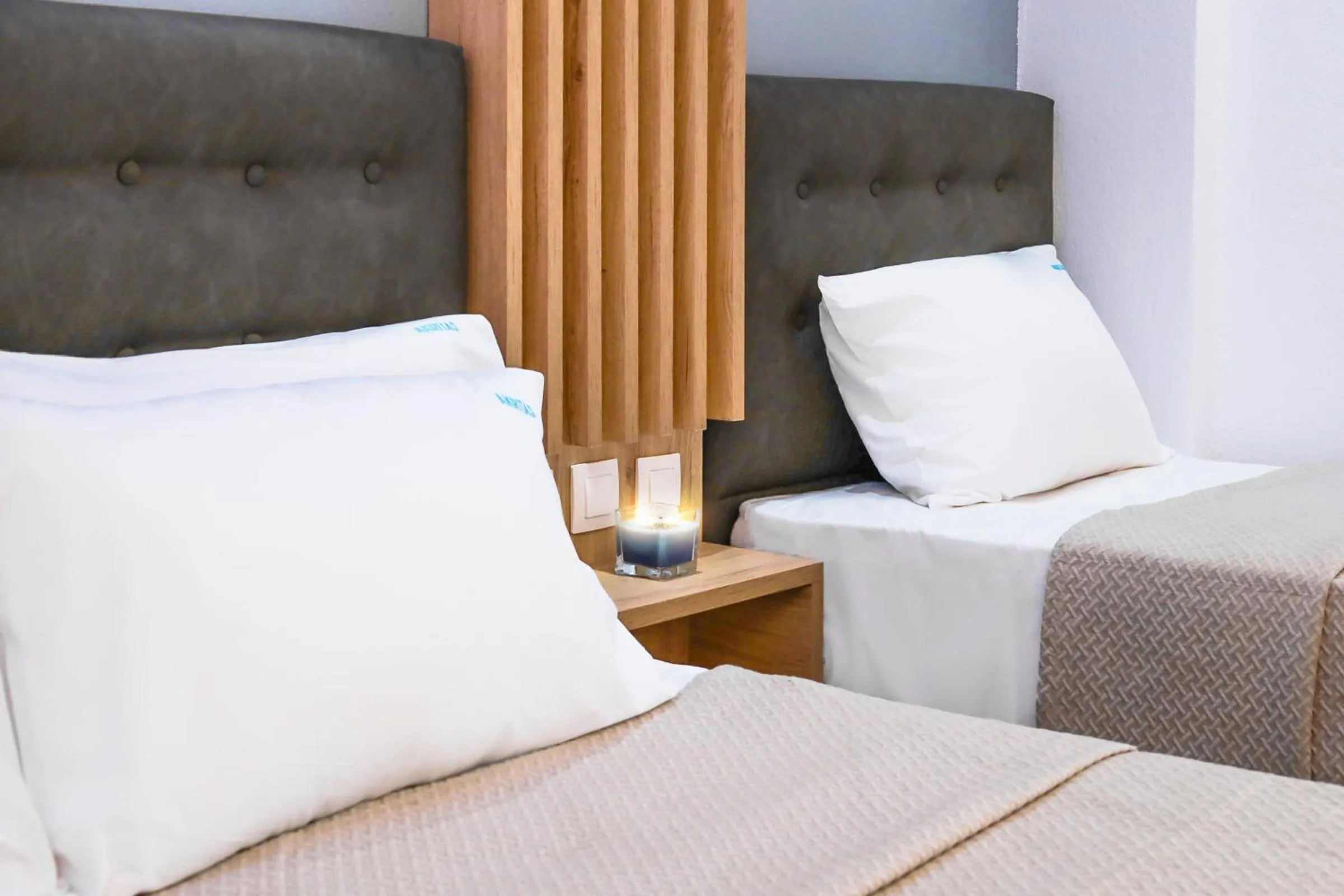 Bedroom, Bed in Akritas Hotel Pefkochori