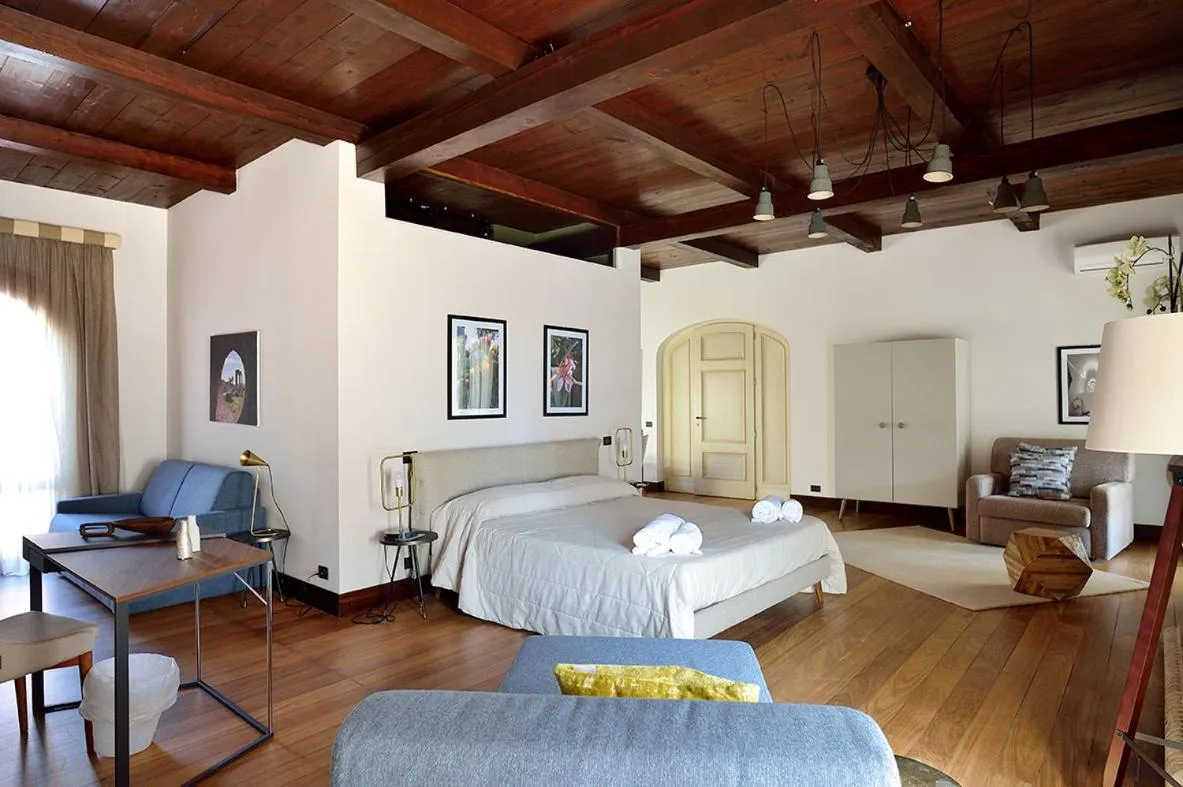 Photo of the whole room, Bed in Casa Realia