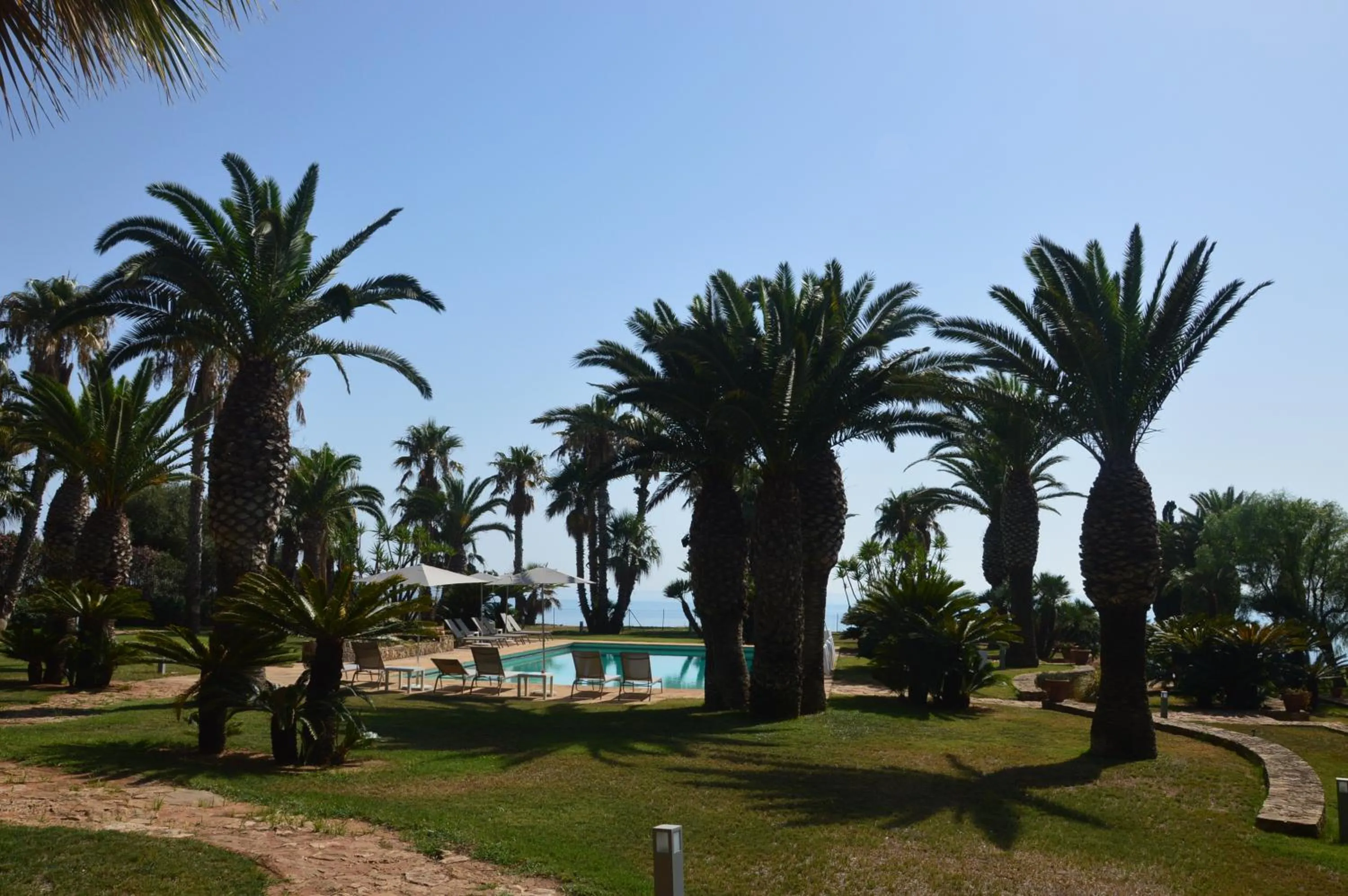 Garden view in Casa Realia