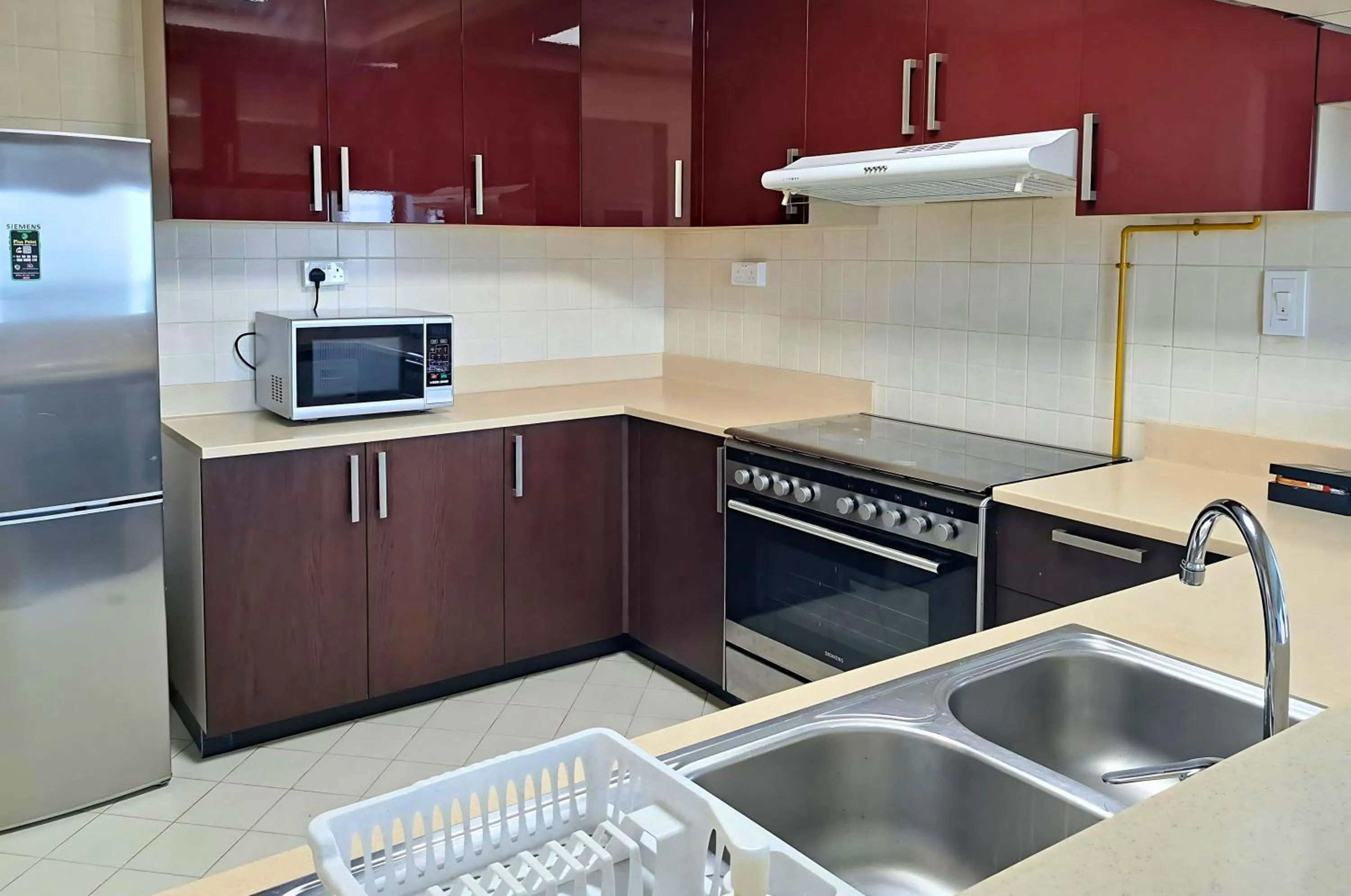 Kitchen or kitchenette in Barceló Residences Dubai Marina