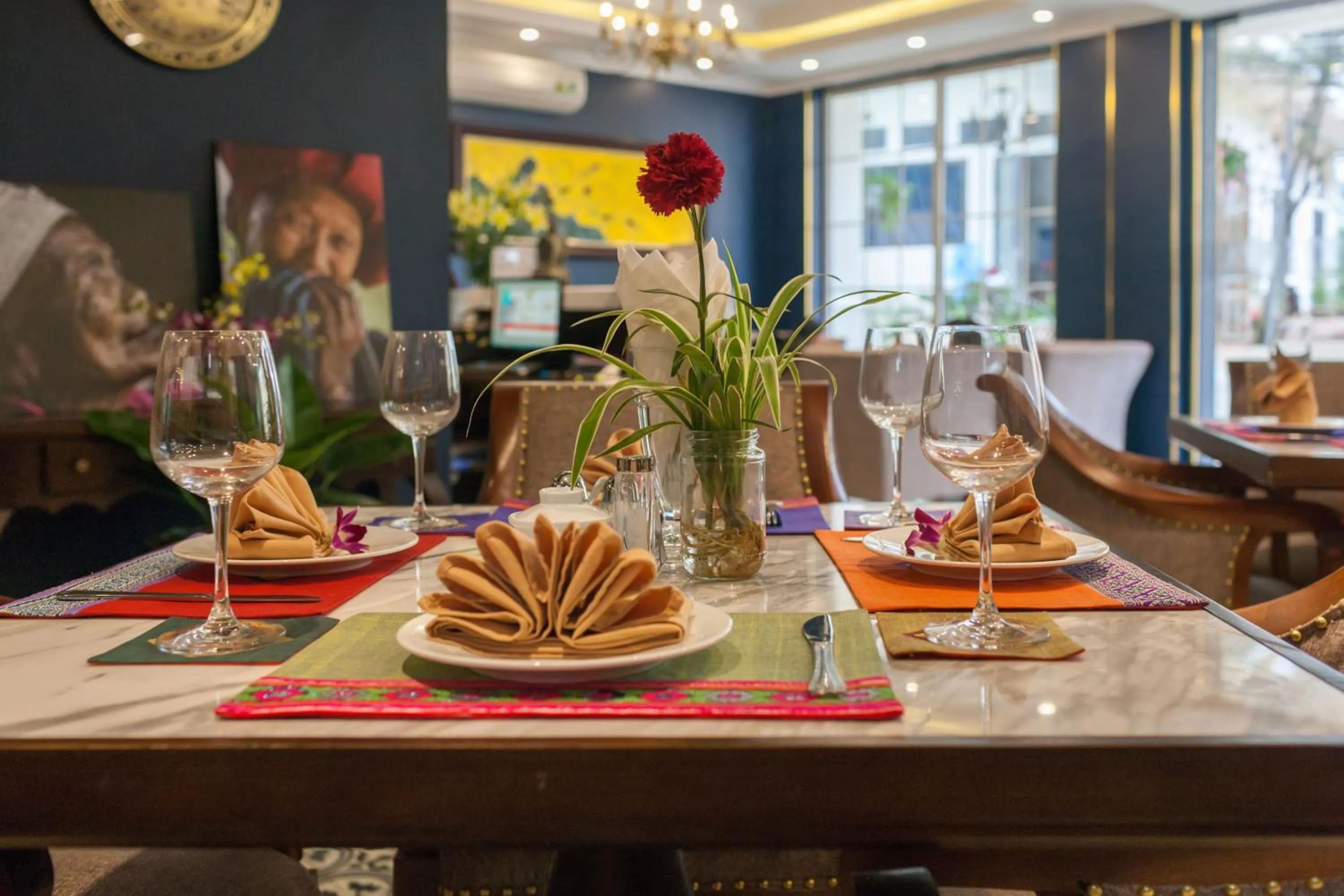 Decorative detail in Eden Boutique Hotel & Spa