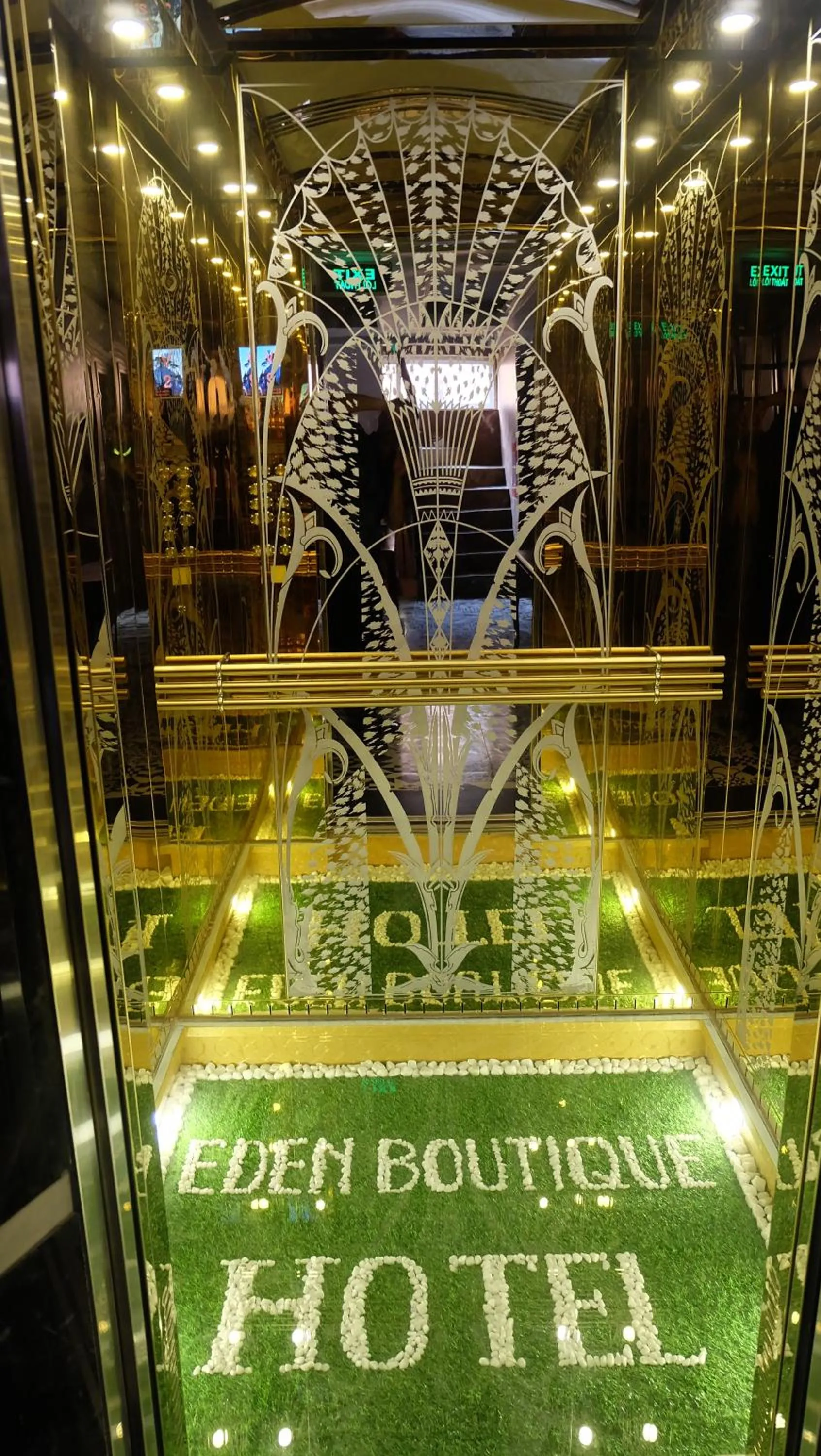 Decorative detail in Eden Boutique Hotel & Spa