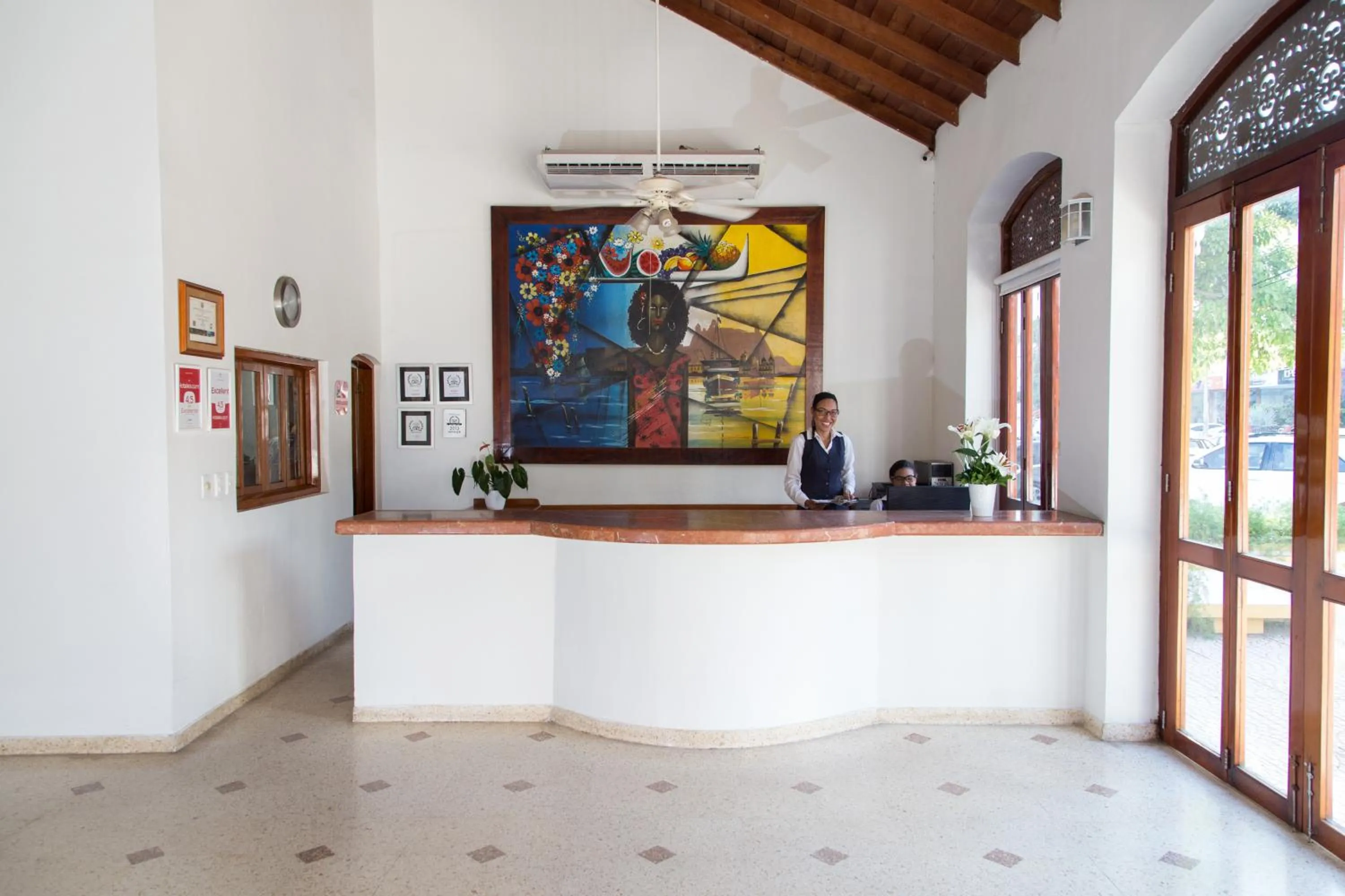 Lobby or reception in San Martin Cartagena