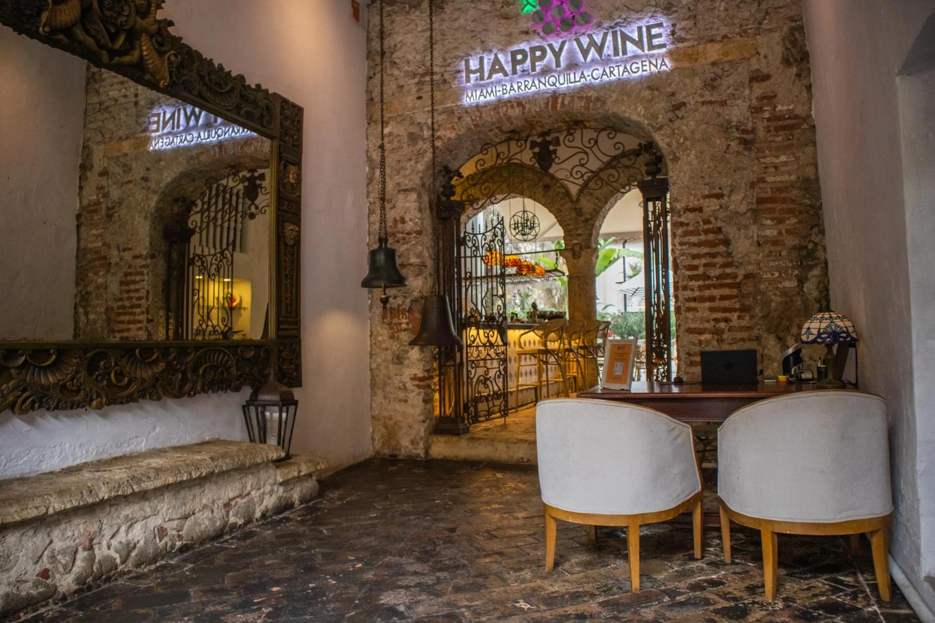 Lobby or reception in Hotel El Marqués