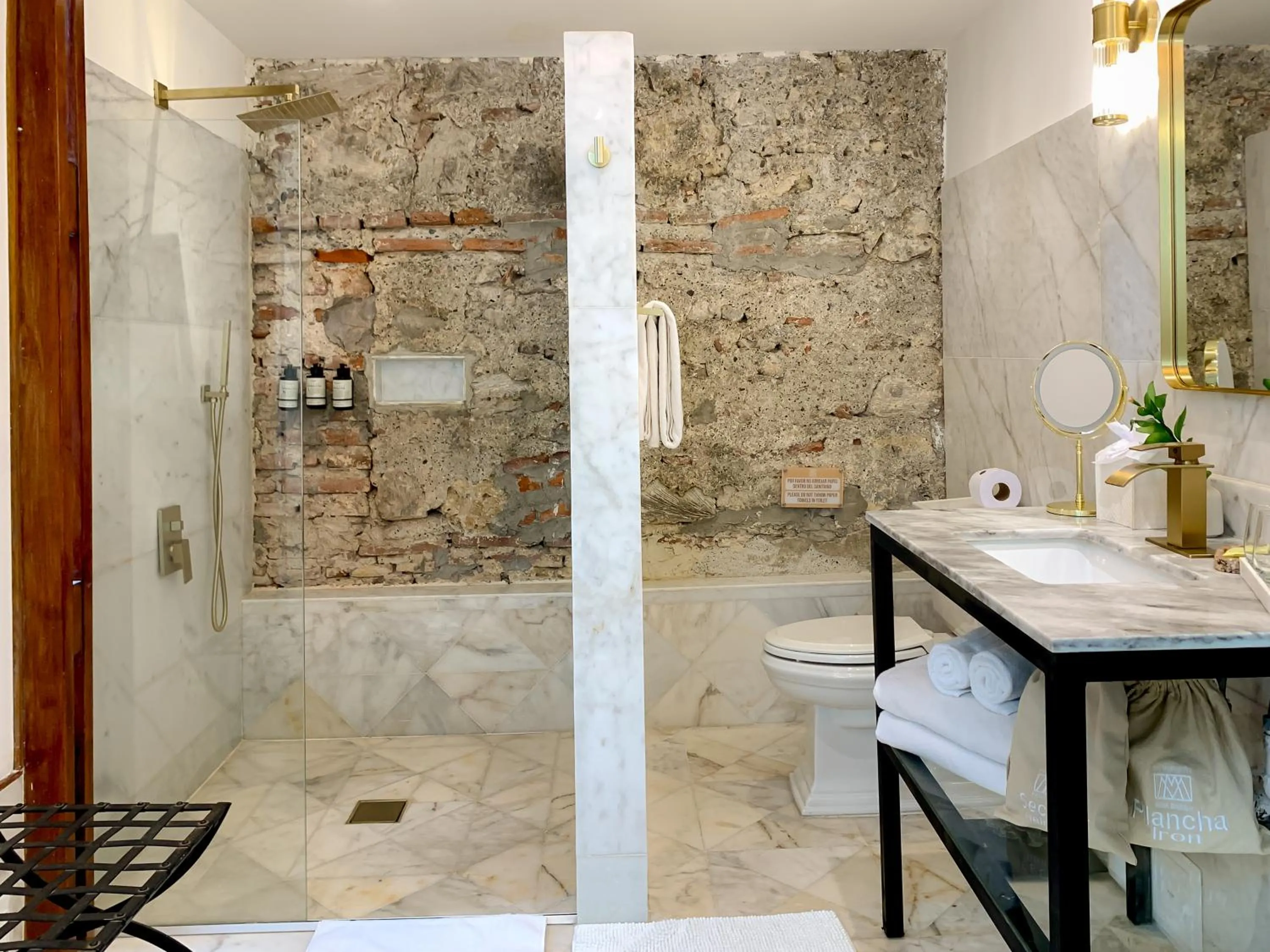 Shower in Hotel El Marqués