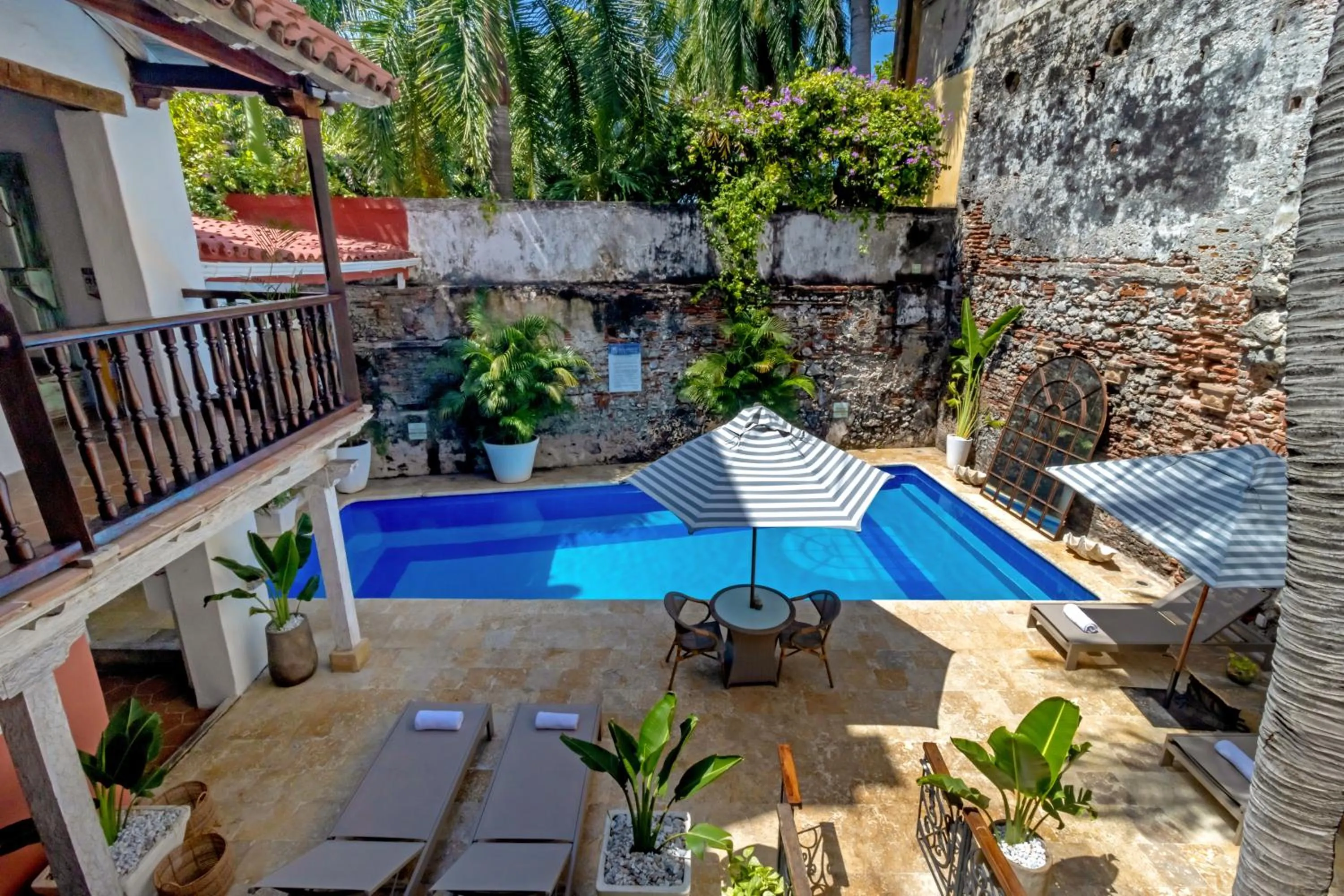 Patio in El Marques Hotel Boutique By GEH Suites