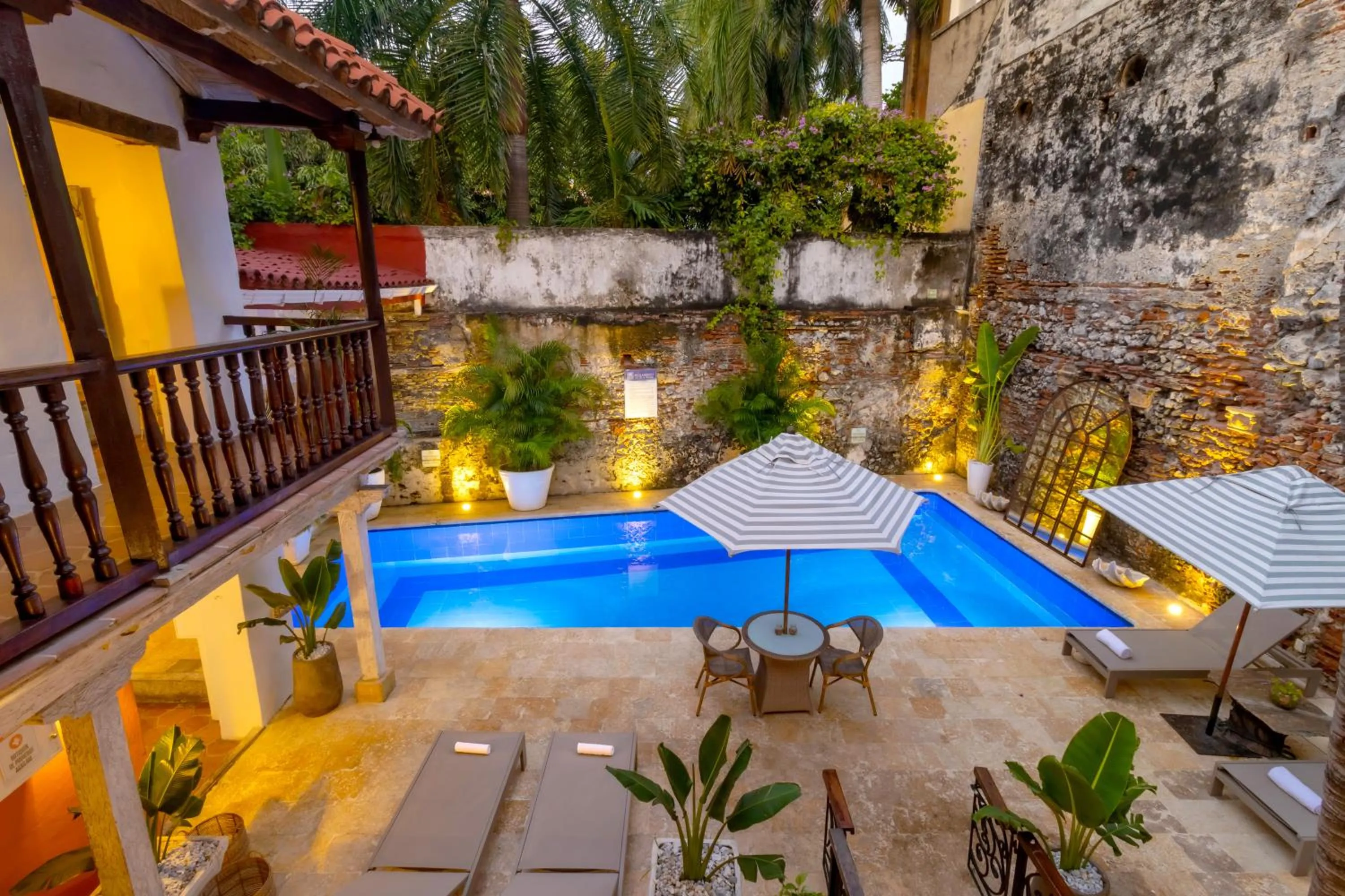 Patio in El Marques Hotel Boutique By GEH Suites