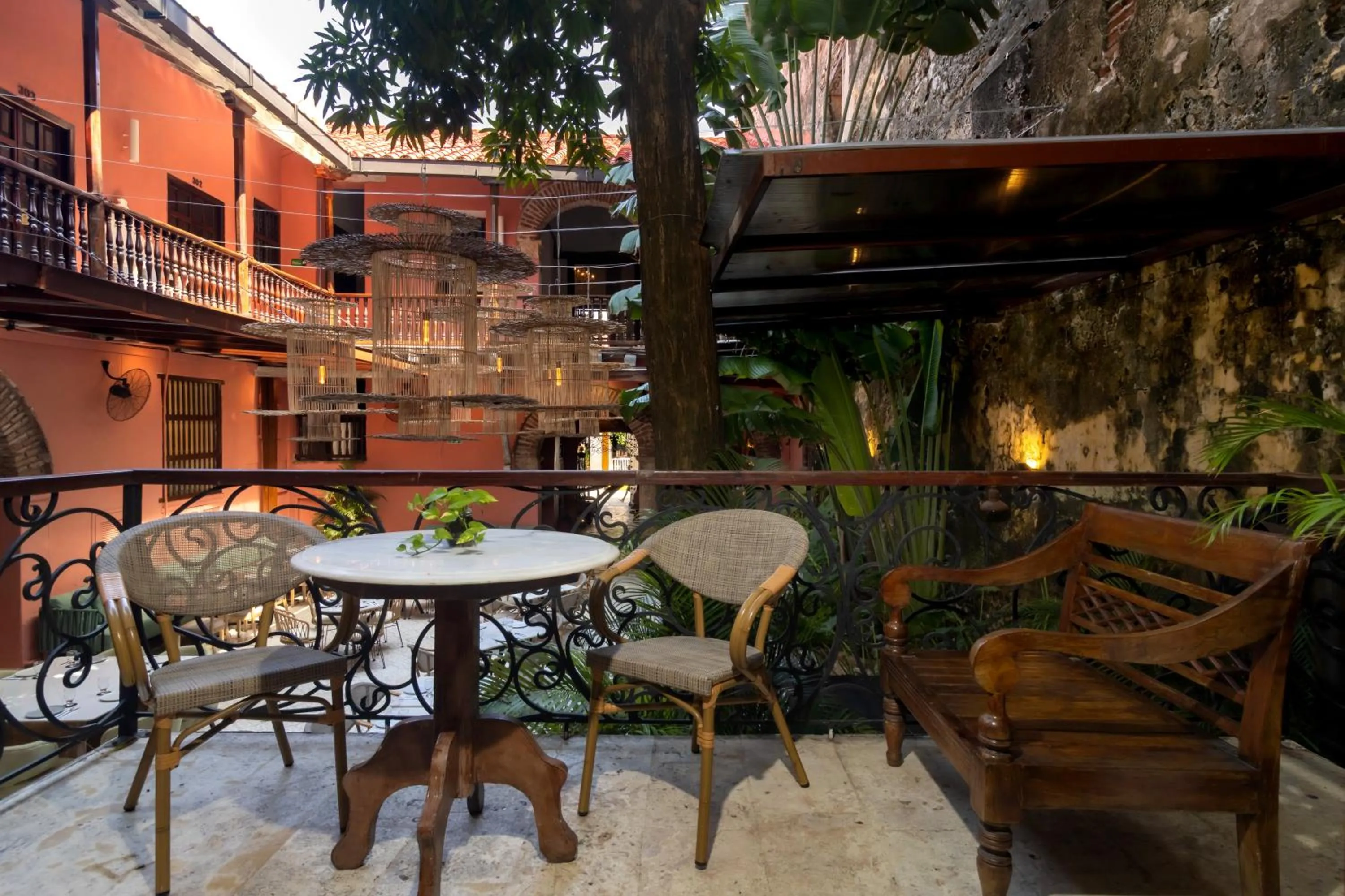 Balcony/Terrace in El Marques Hotel Boutique By GEH Suites