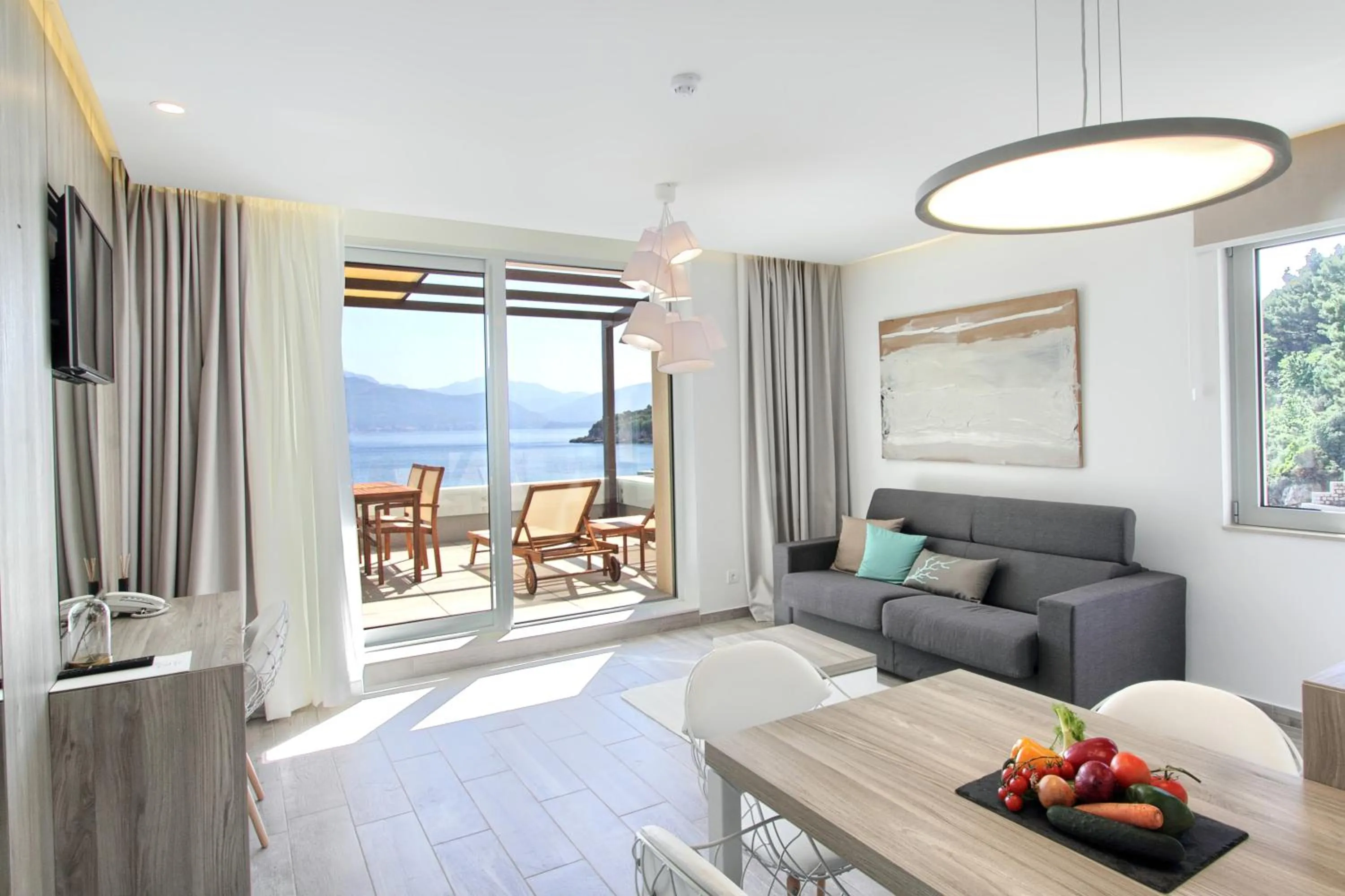 Living room in Kalamota Beach House