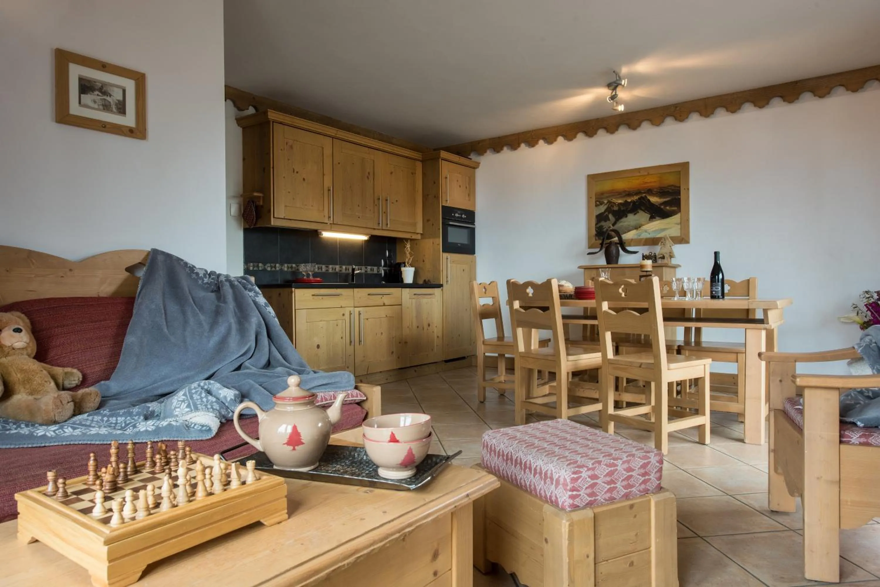 Dining area in CGH Résidences & Spas Les Clarines