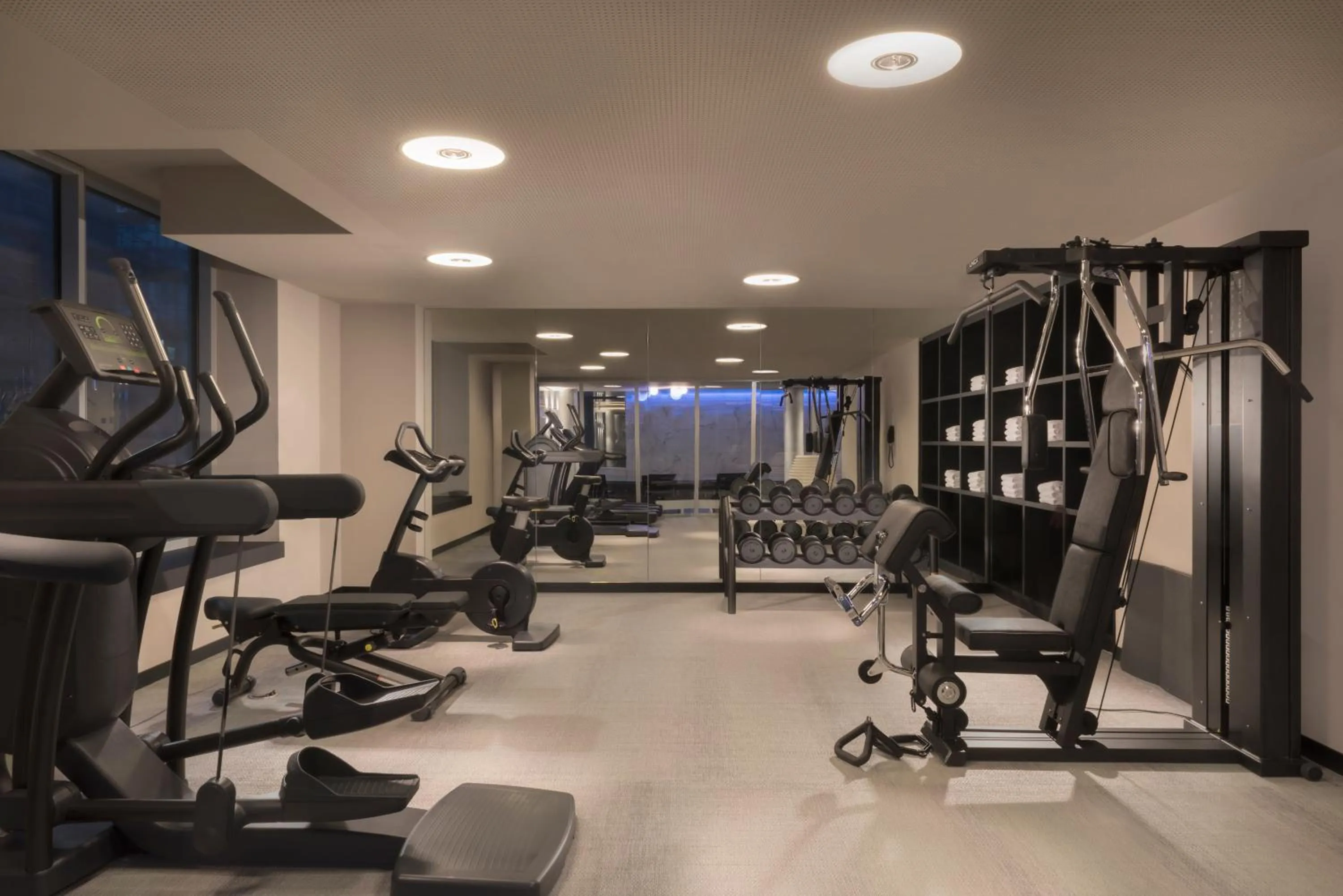 Fitness centre/facilities in Adina Apartment Hotel Hamburg Speicherstadt