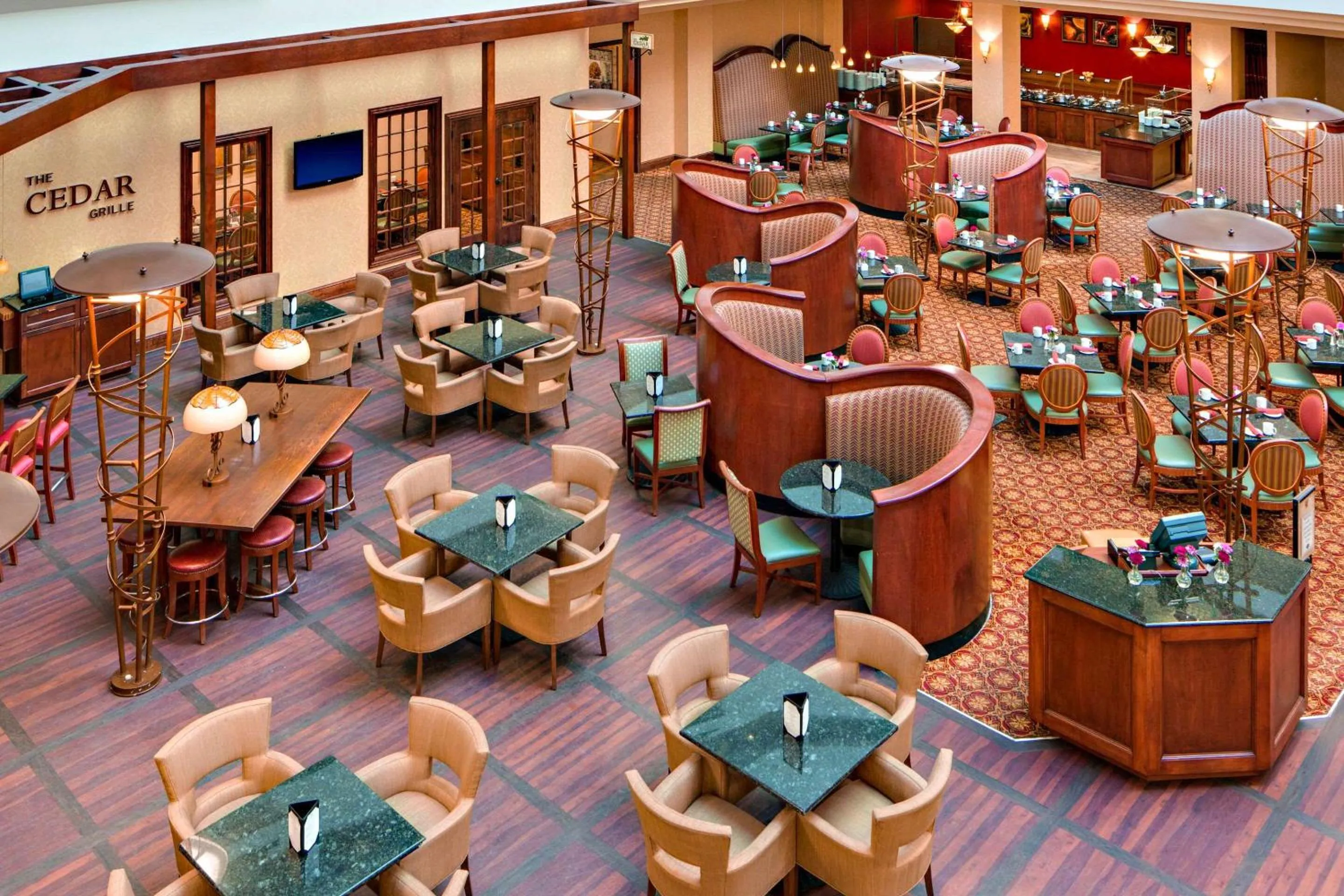 Lobby or reception in Radisson Hotel Cedar Rapids