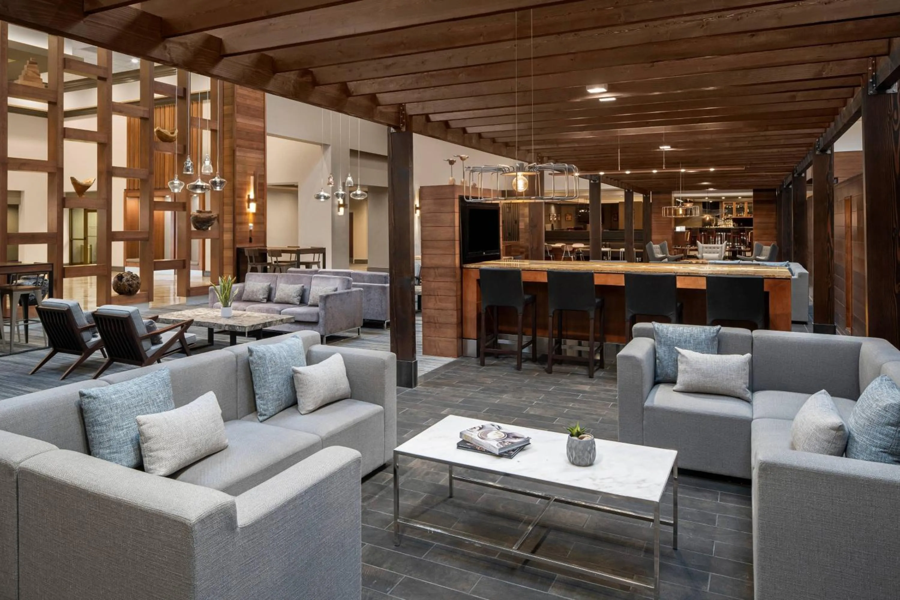 Lobby or reception in Cleveland Marriott East