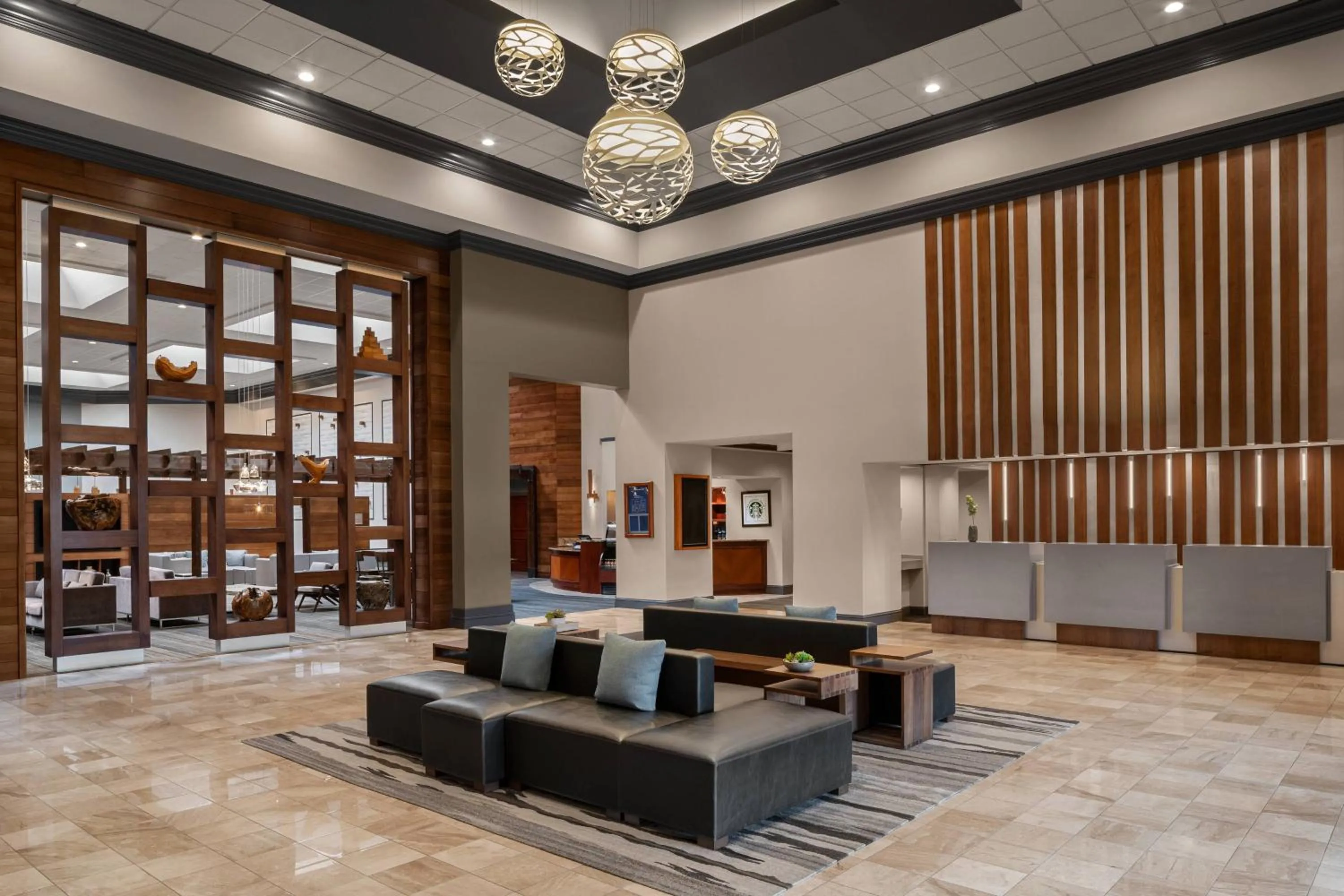 Lobby or reception in Cleveland Marriott East