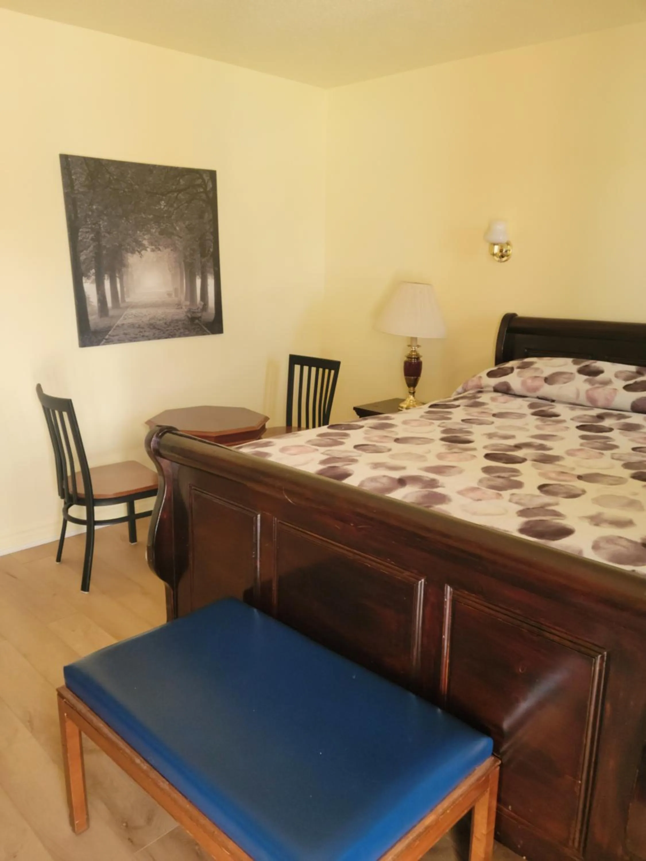 Bed in Olympia Motel