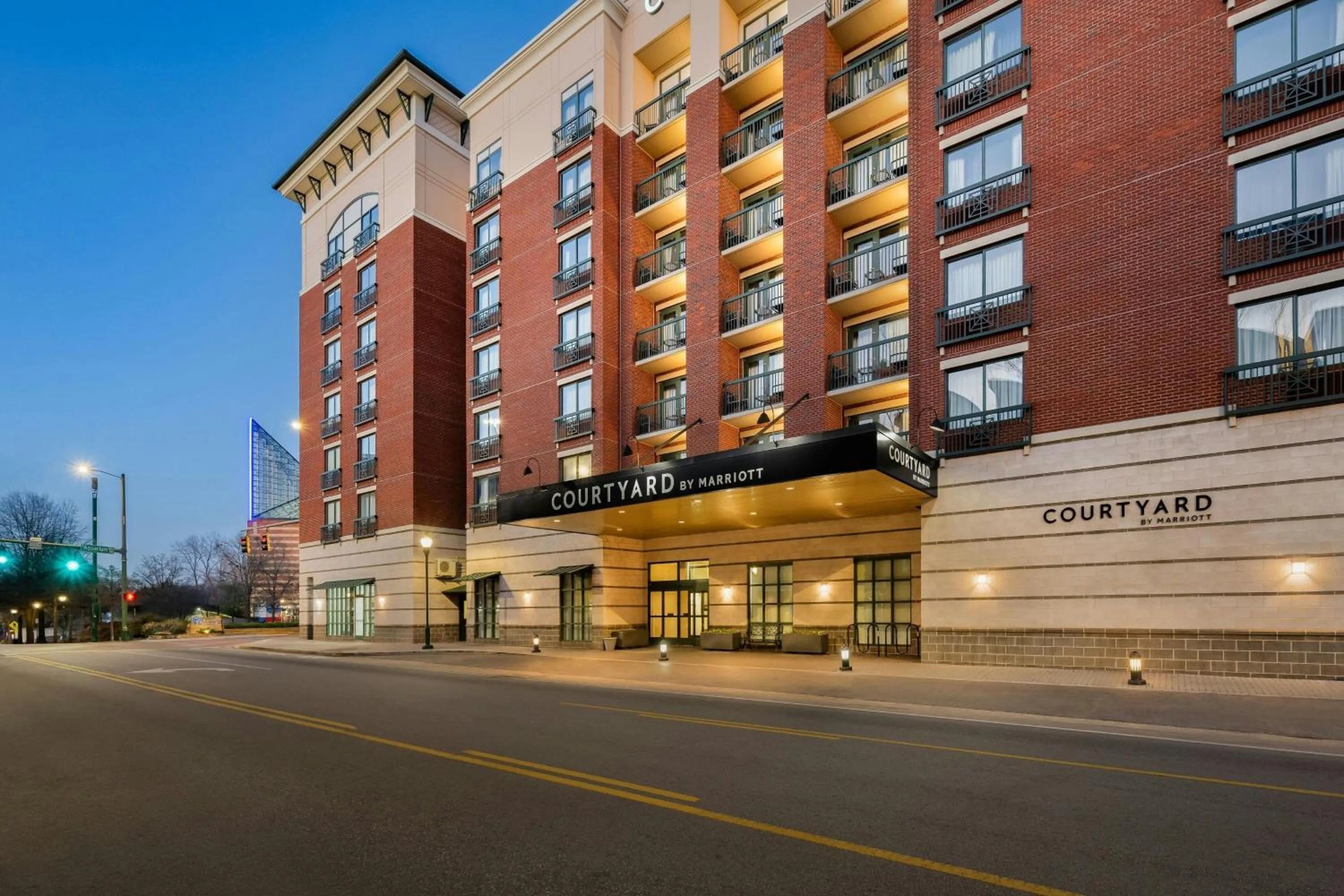 Property building in Courtyard by Marriott Chattanooga Downtown