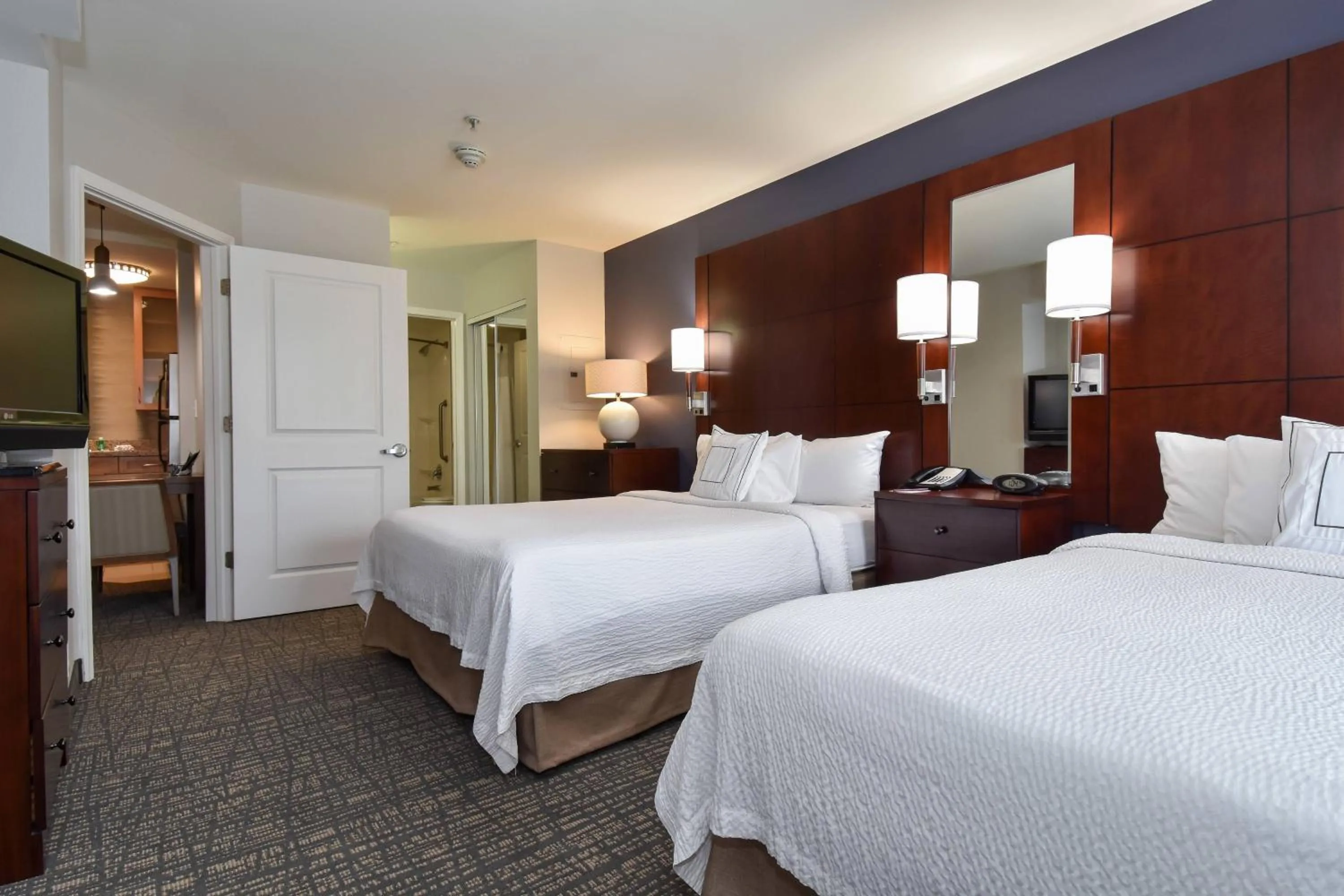 Bedroom, Bed in Residence Inn Charlotte Concord