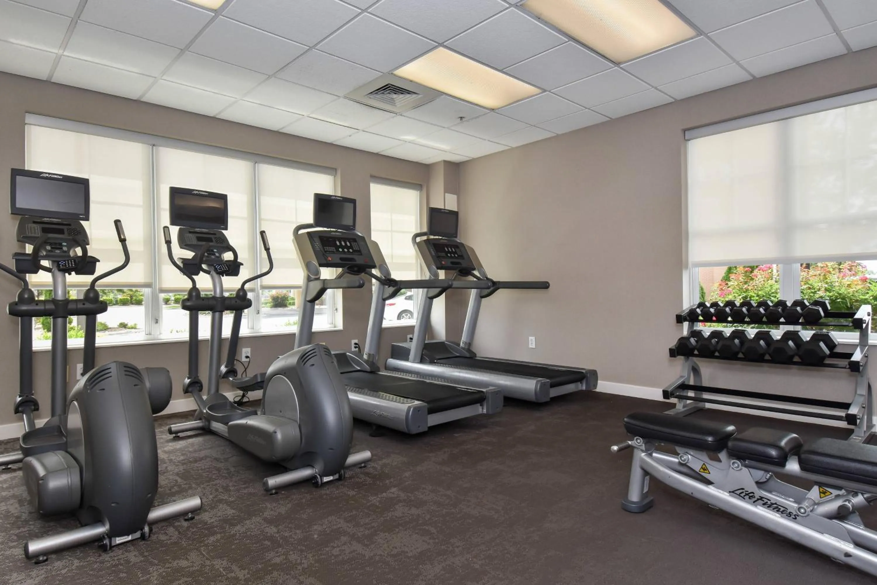 Fitness centre/facilities in Residence Inn Charlotte Concord