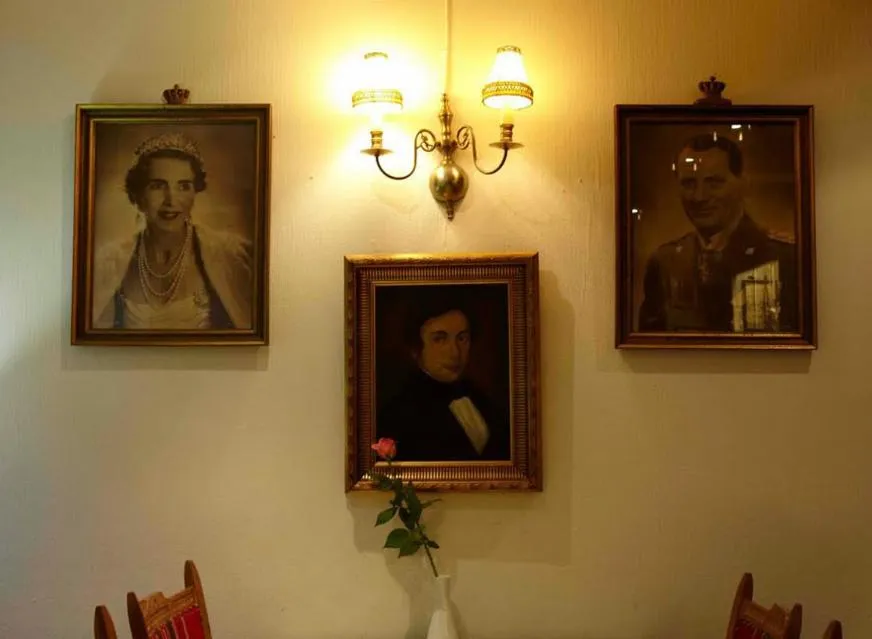 Decorative detail in Hotel Laasby Kro