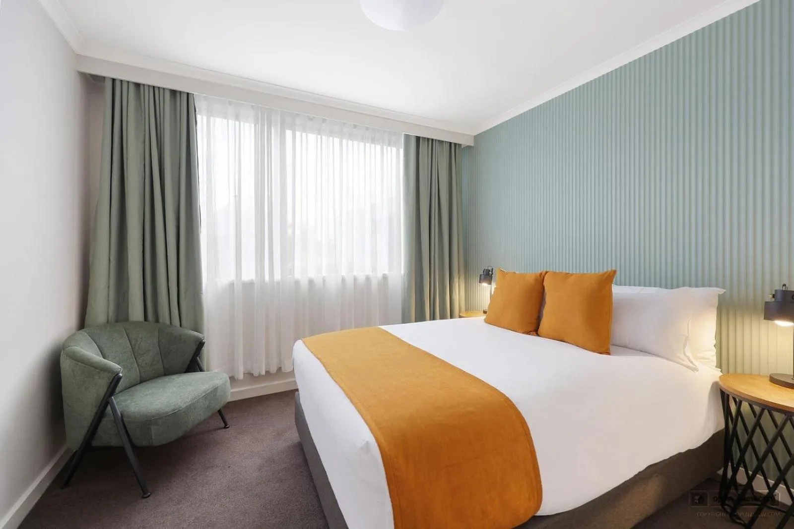 Bedroom, Bed in Mid City Motel Warrnambool