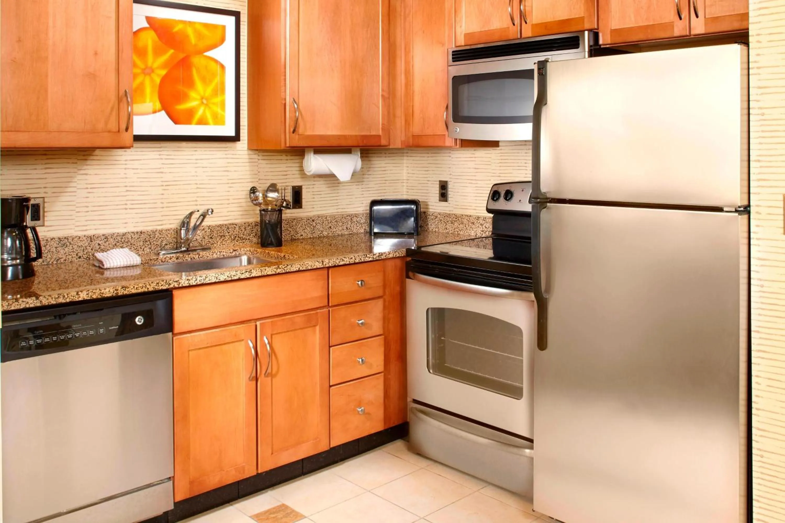 Bedroom in Residence Inn Columbus Downtown