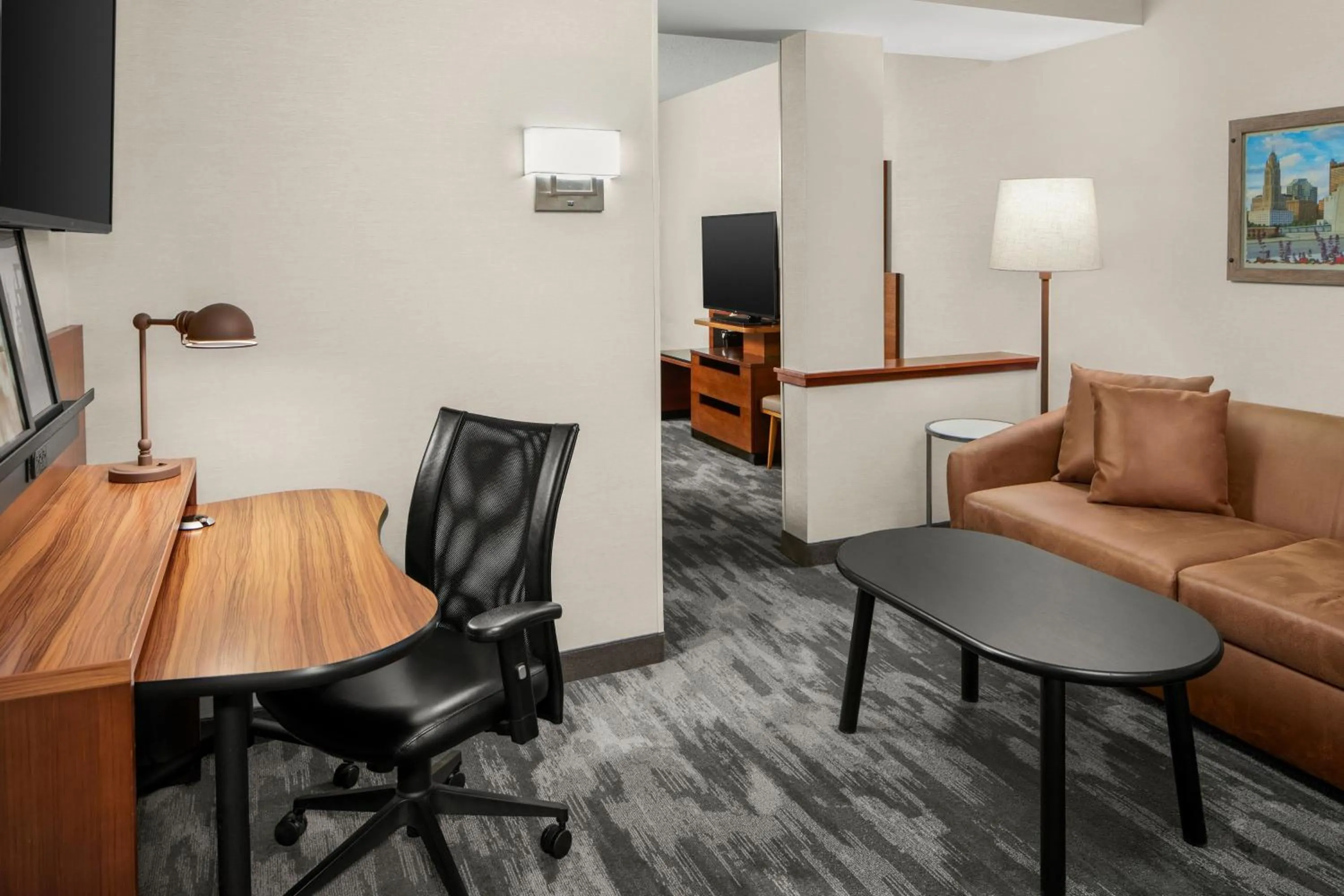 Living room in Fairfield Inn & Suites Columbus OSU