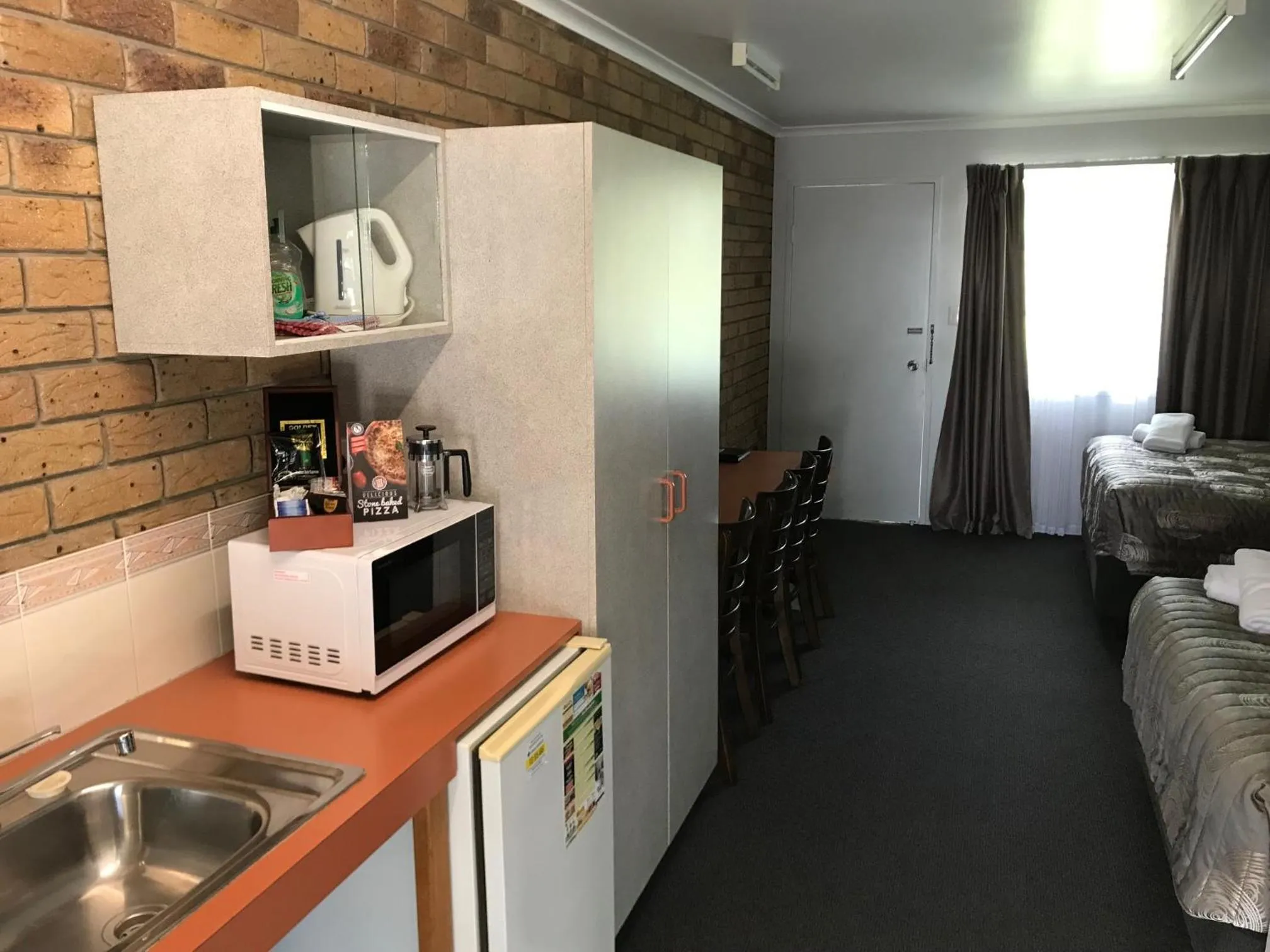 Bed in True Blue Motor Inn