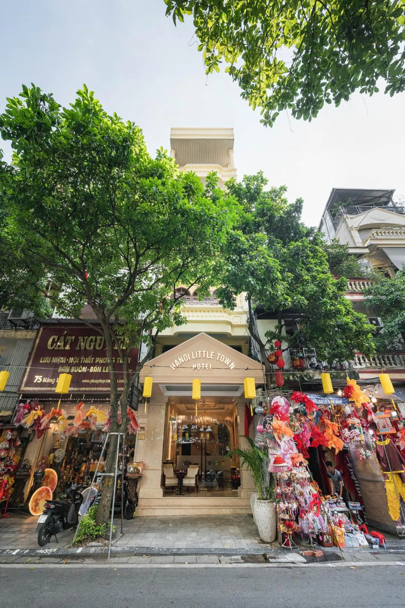 Property building in Hanoi Little Town Hotel