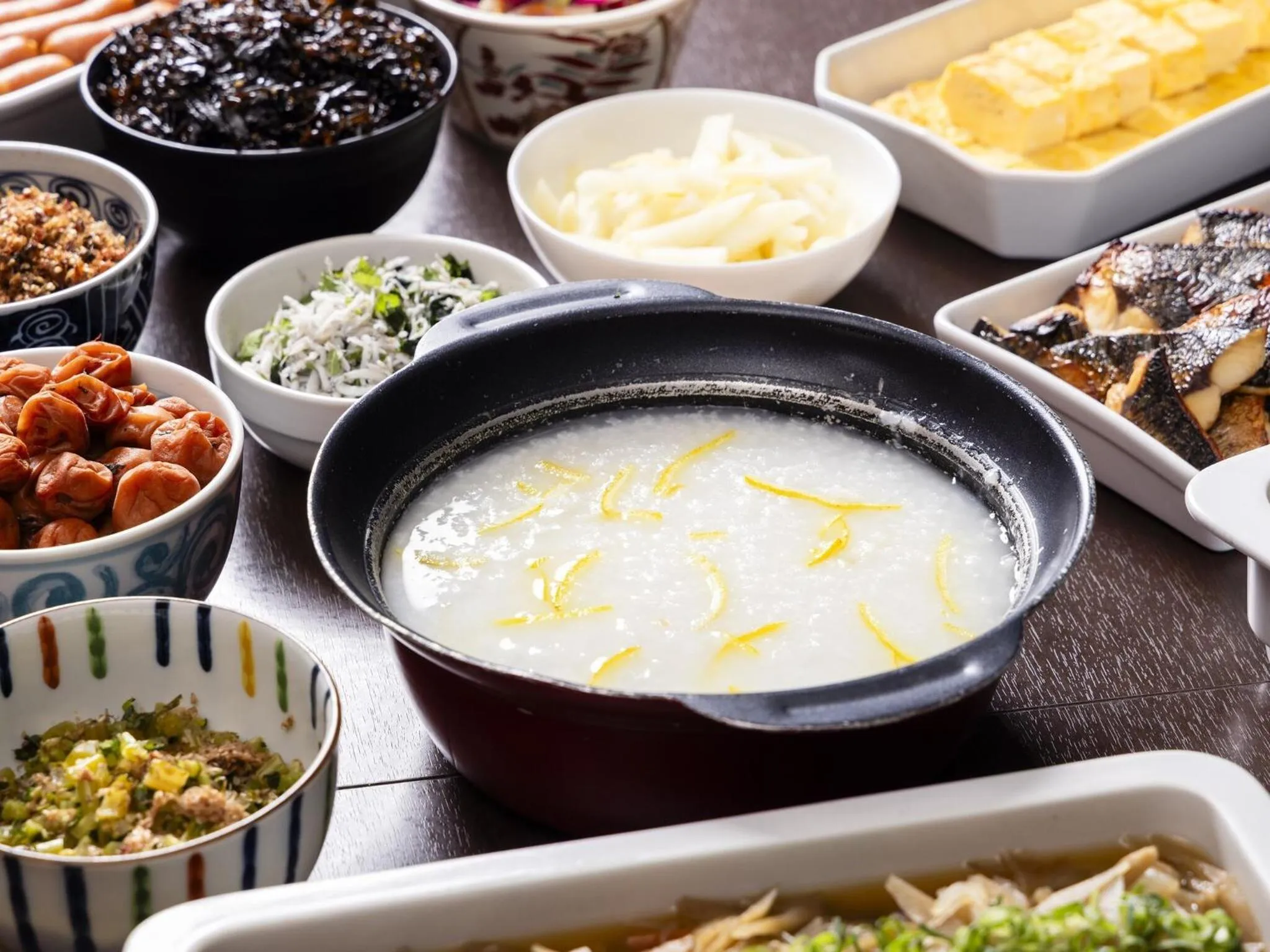 Buffet breakfast in KOKO HOTEL Himeji Castle - formerly Hotel Wing International Himeji