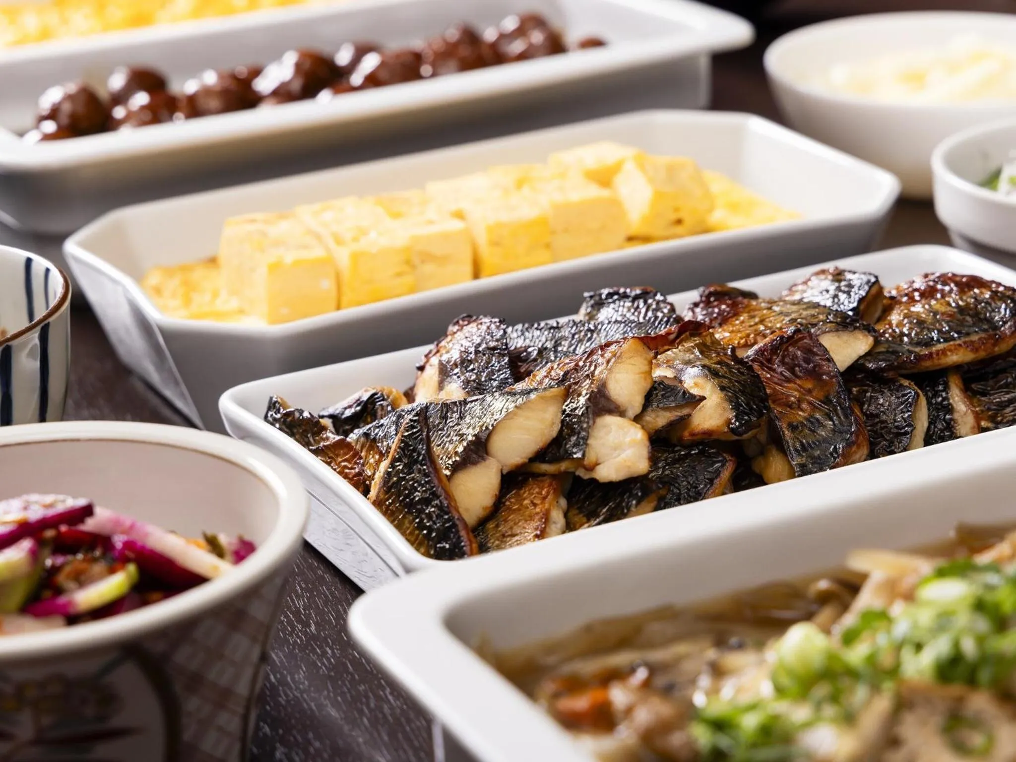 Buffet breakfast in KOKO HOTEL Himeji Castle - formerly Hotel Wing International Himeji