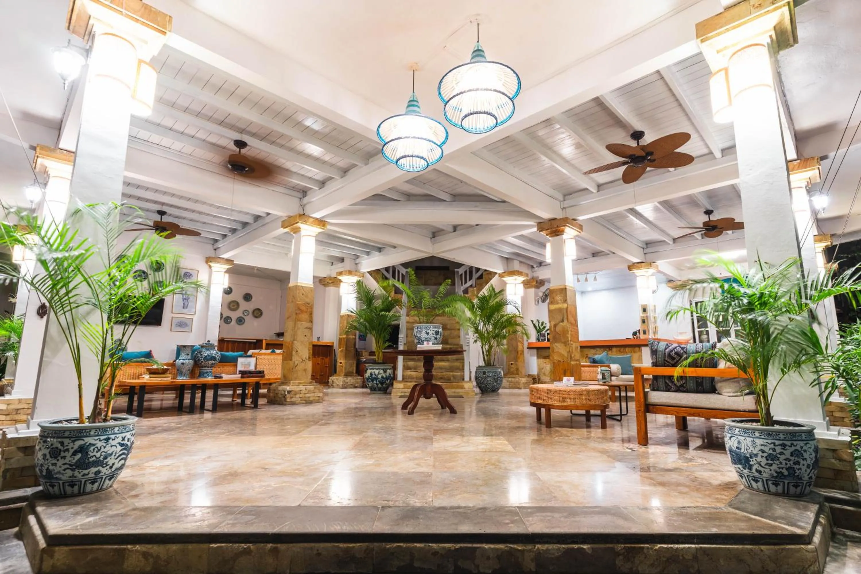 Living room in Villa Almarik Resort