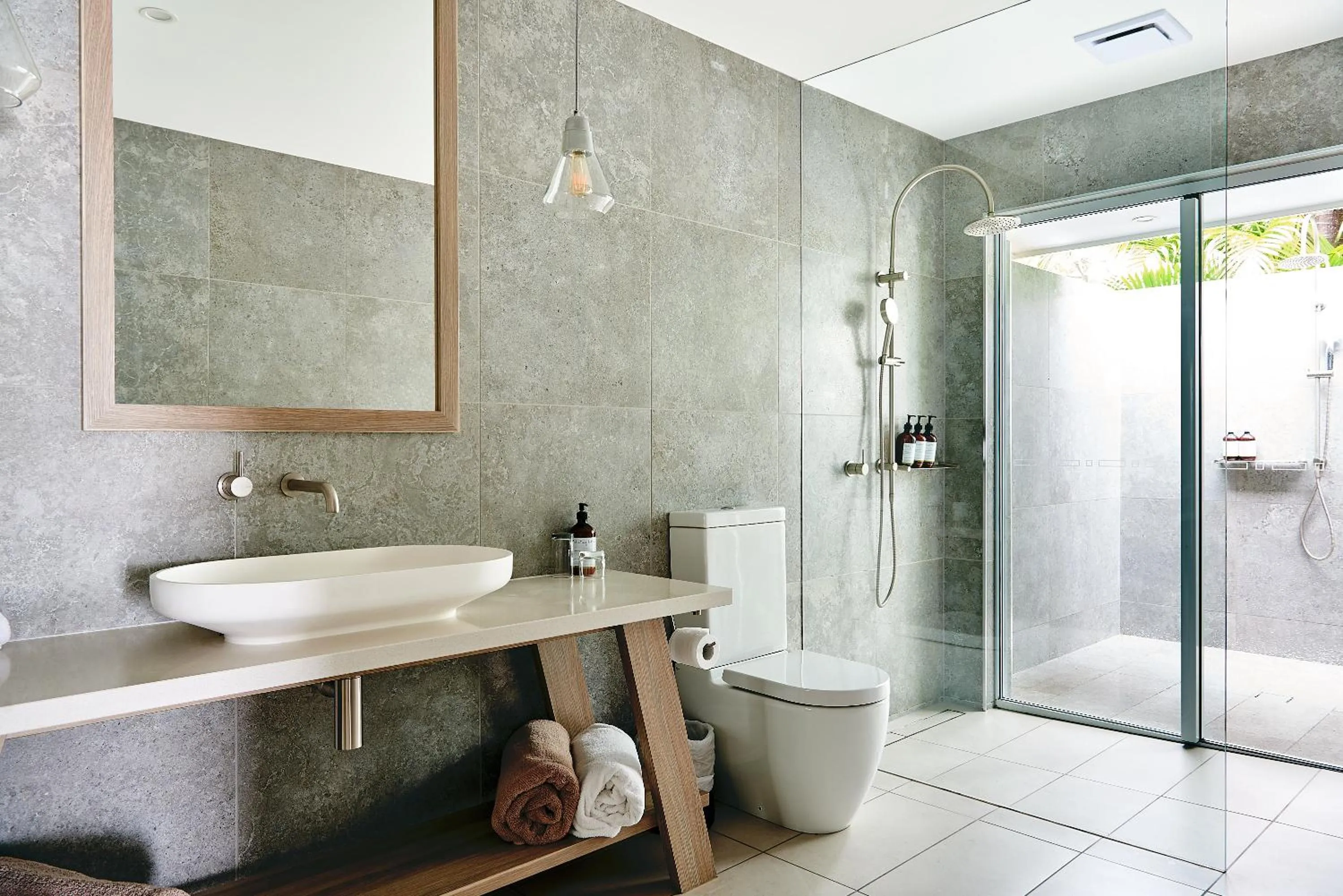 Bathroom in Orpheus Island Lodge