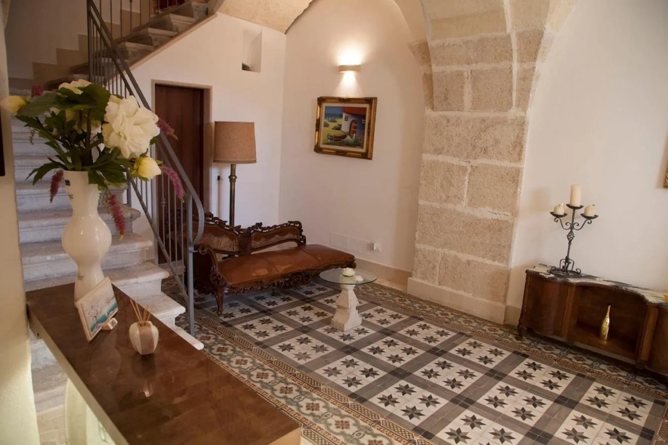 Lobby or reception in B&B Sul Ponte