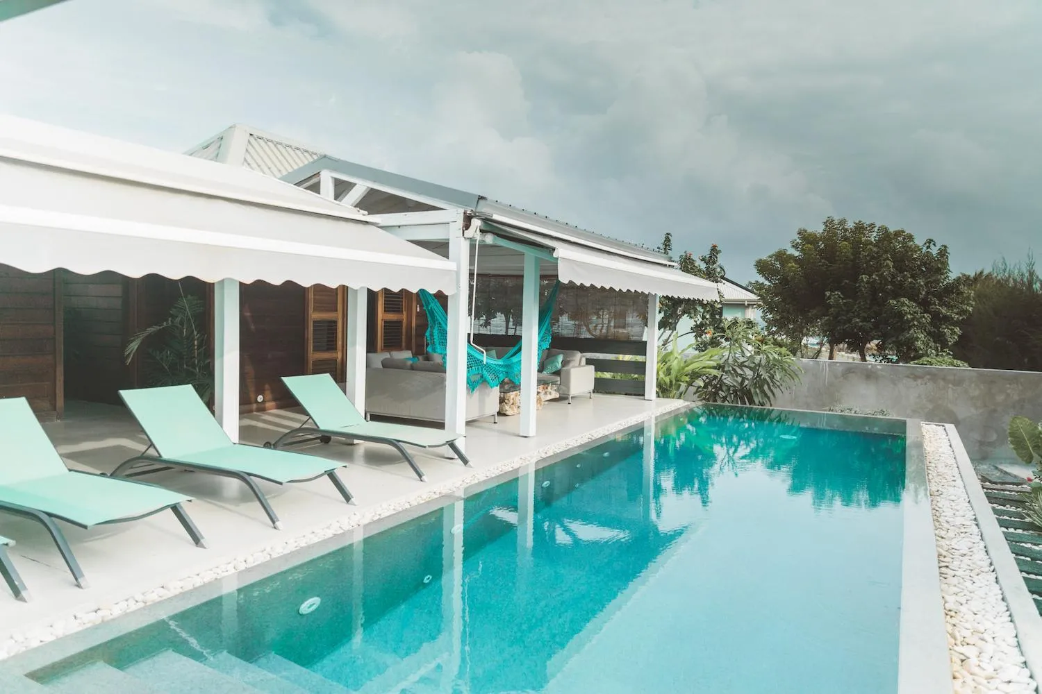 Silverfish Lodge villa accès plage
