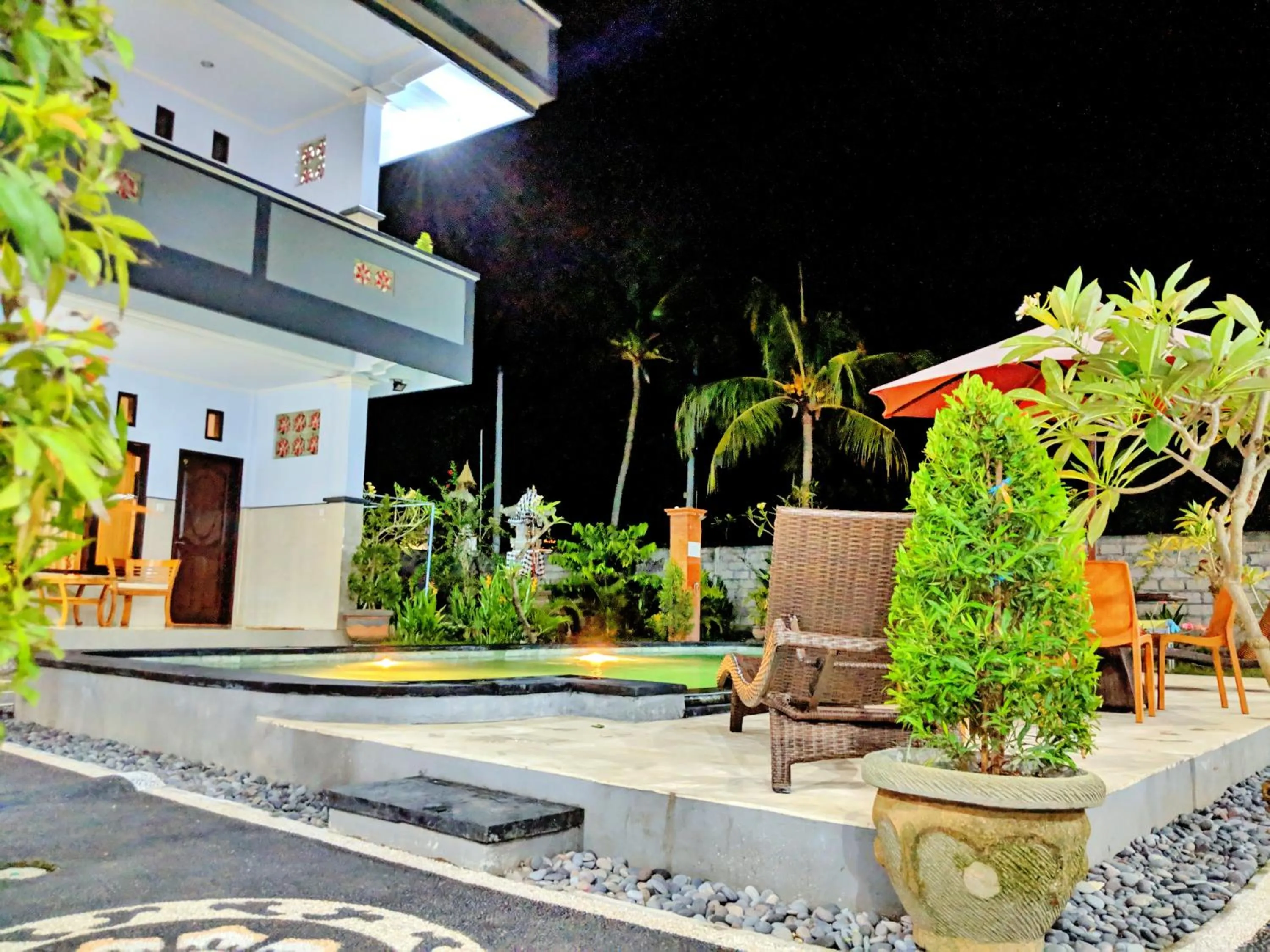 Patio in Serangan Inn Mimba