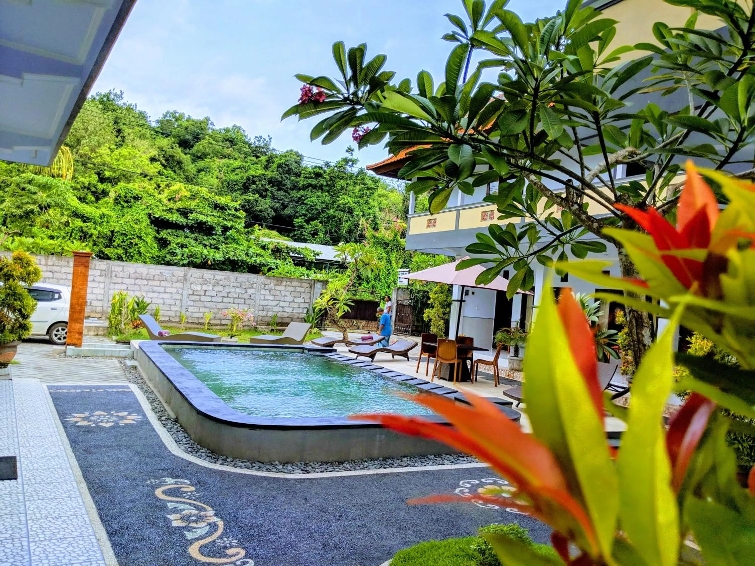 Garden in Serangan Inn Mimba