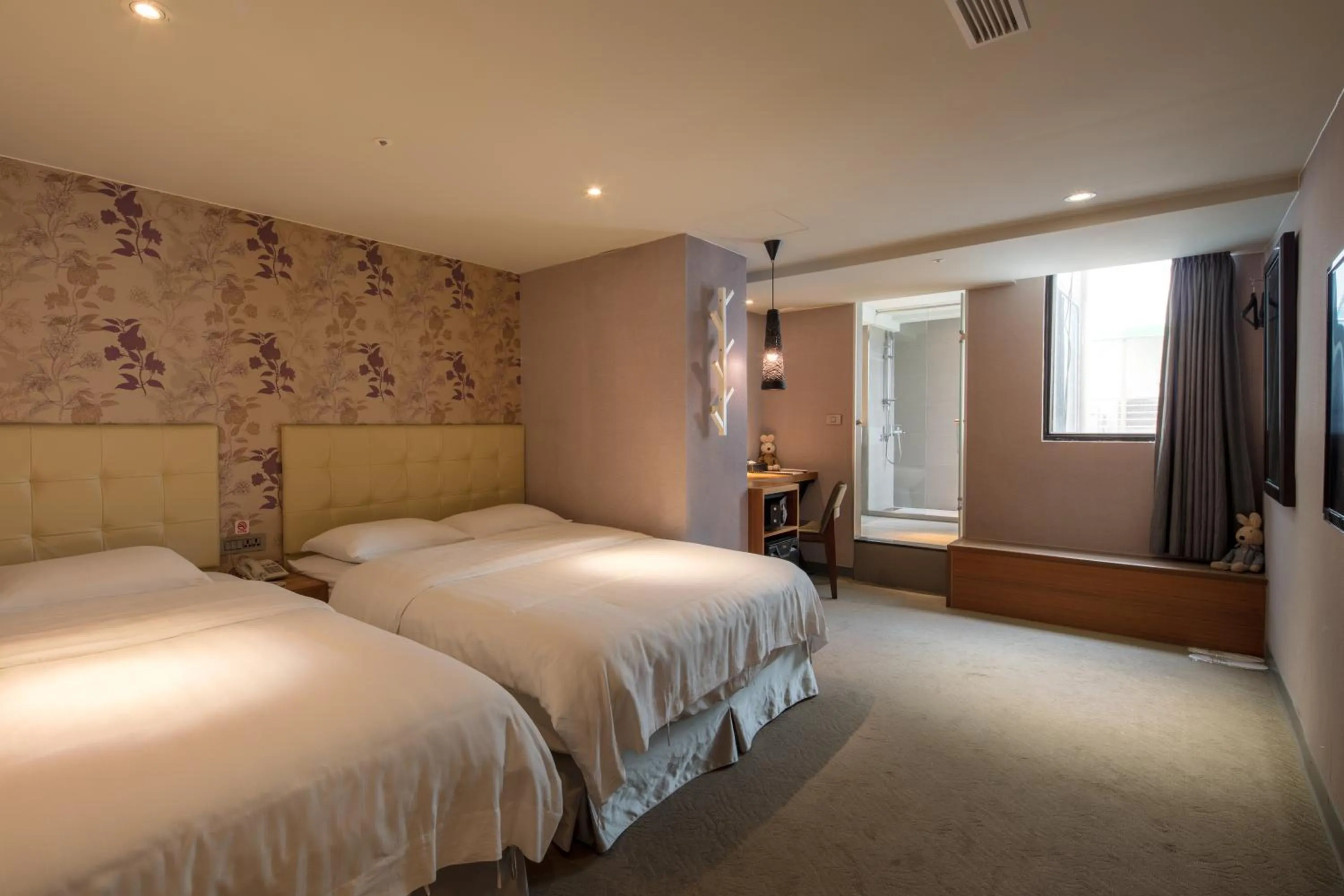 Decorative detail, Bed in Urtrip Hotel