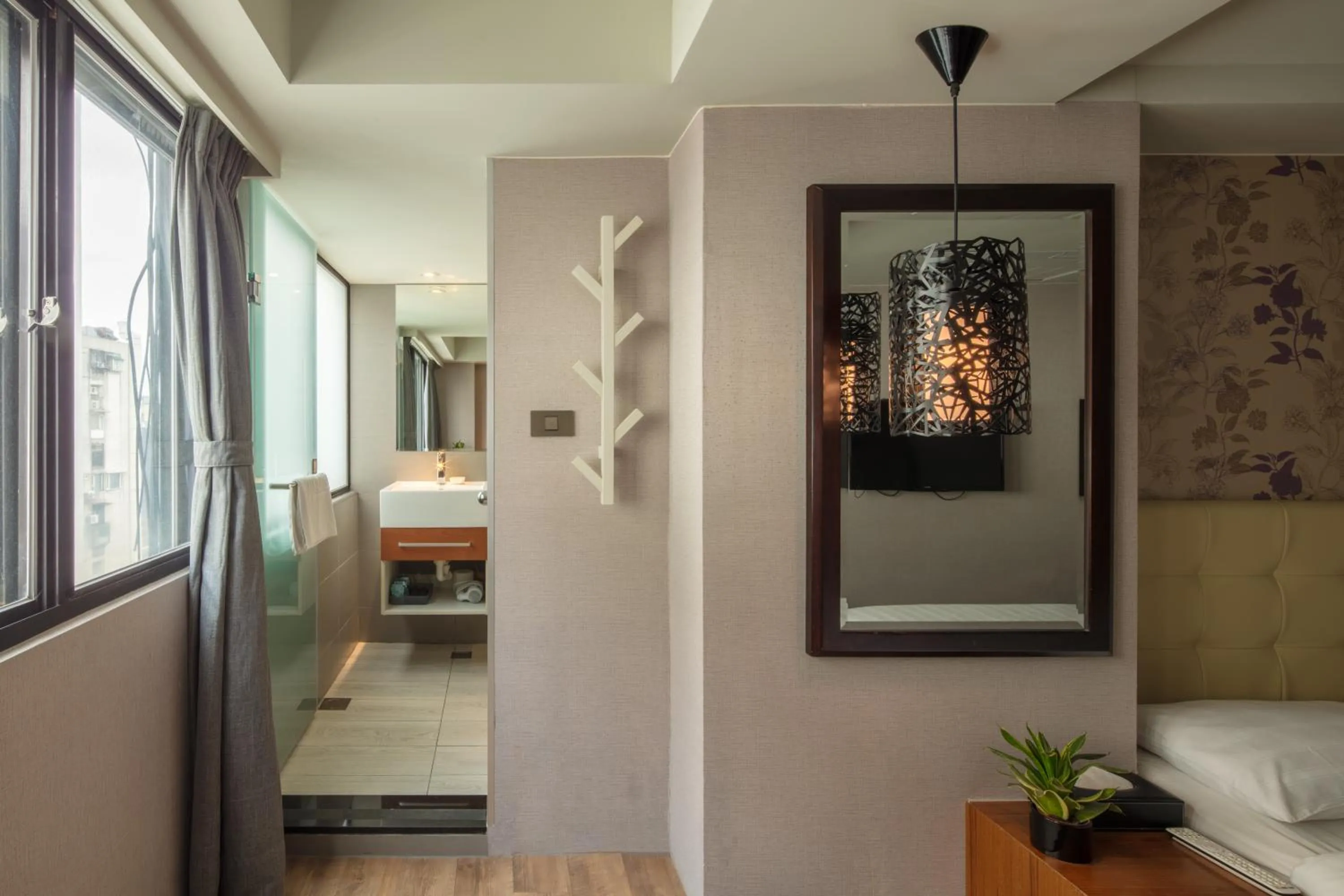 Decorative detail, Bed in Urtrip Hotel