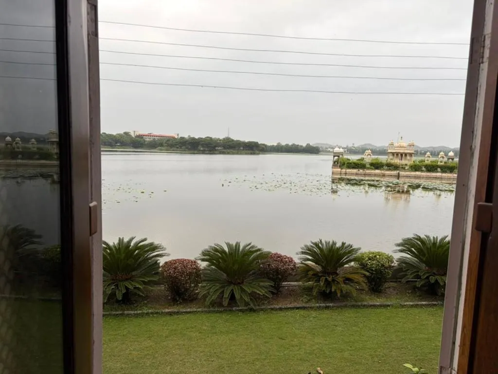 Lake view in Udai Bilas Palace