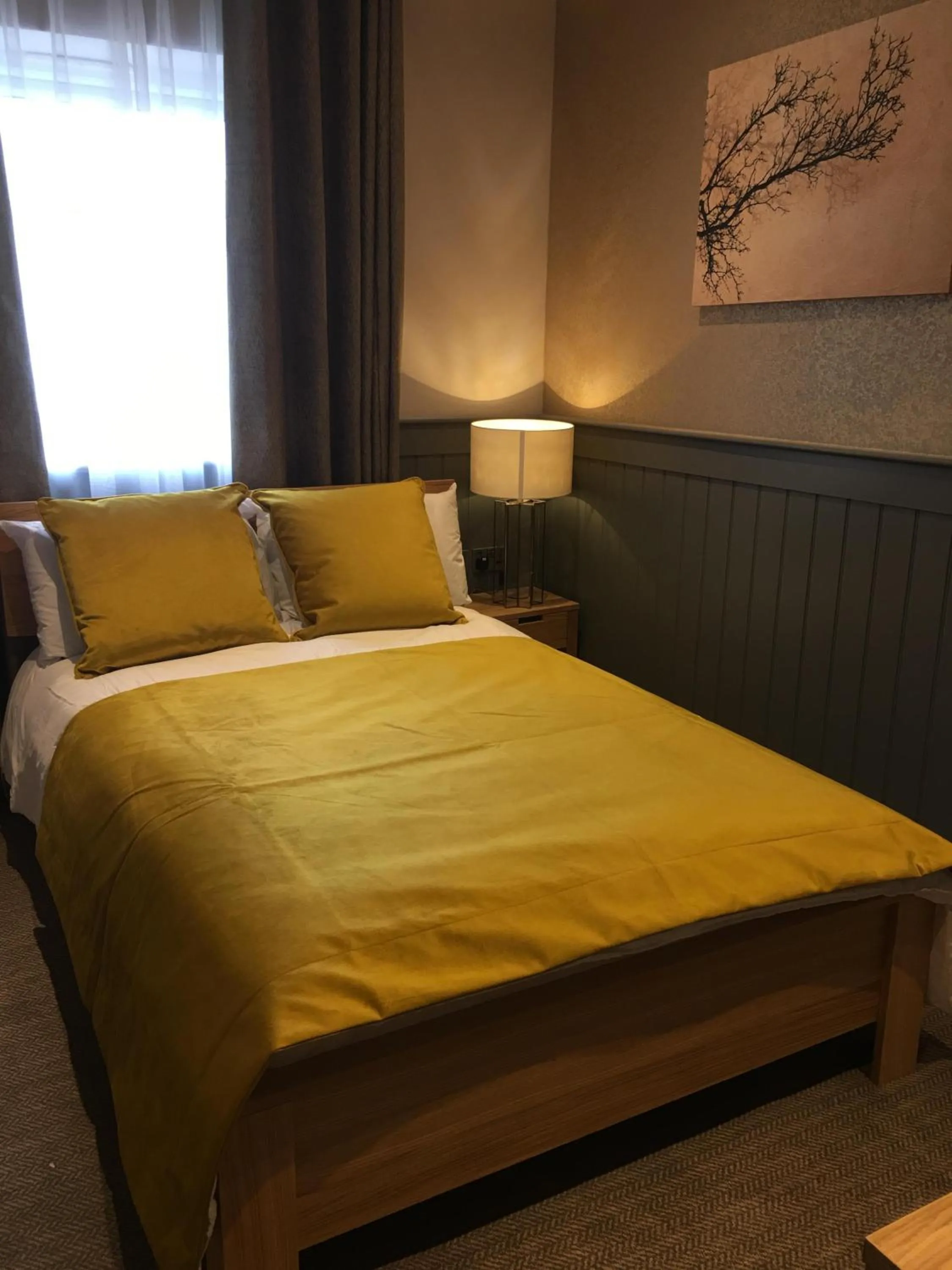 Bed in The Tower Arms Hotel