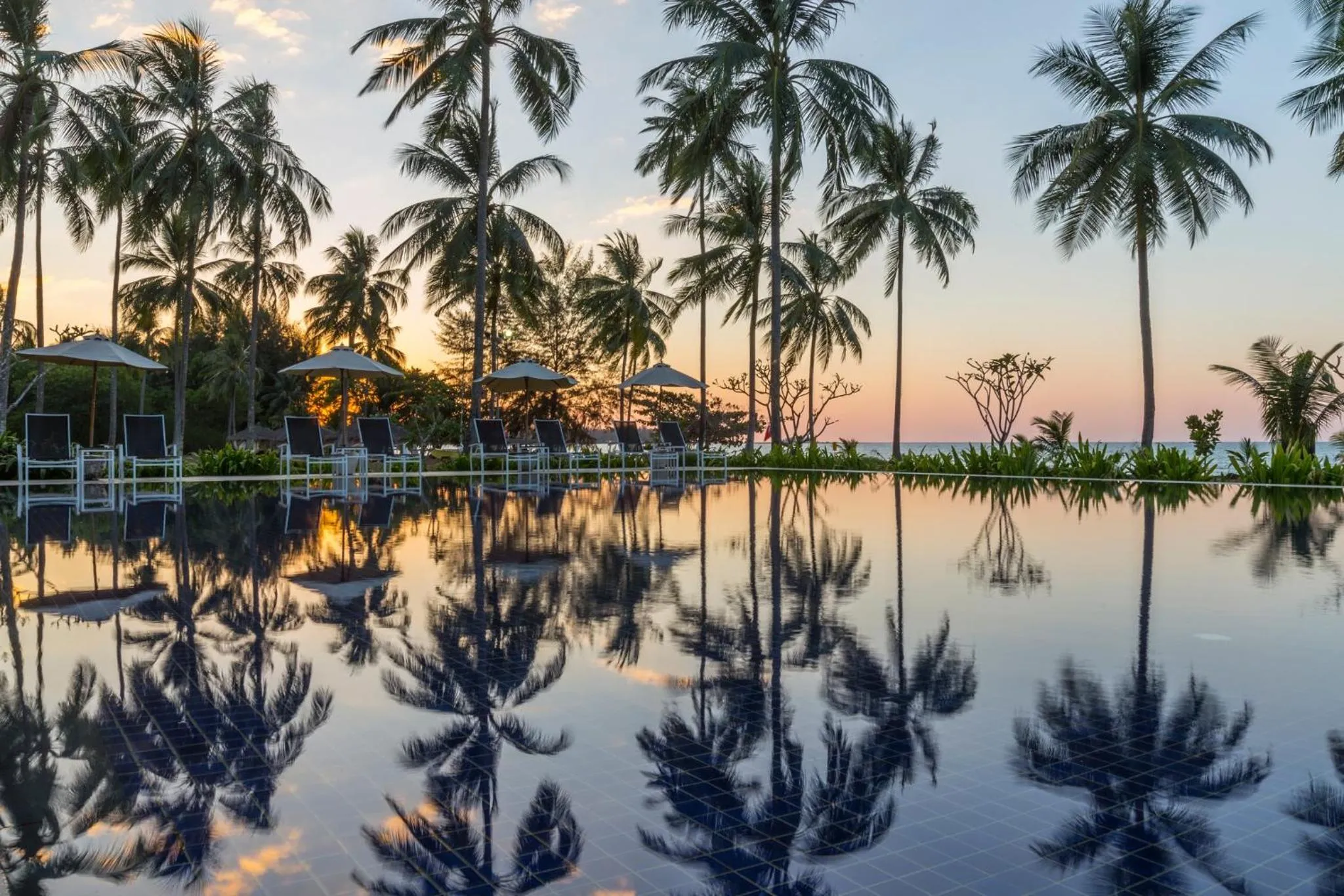 Pool view in Kantary Beach Hotel Villas & Suites - SHA Plus Certified