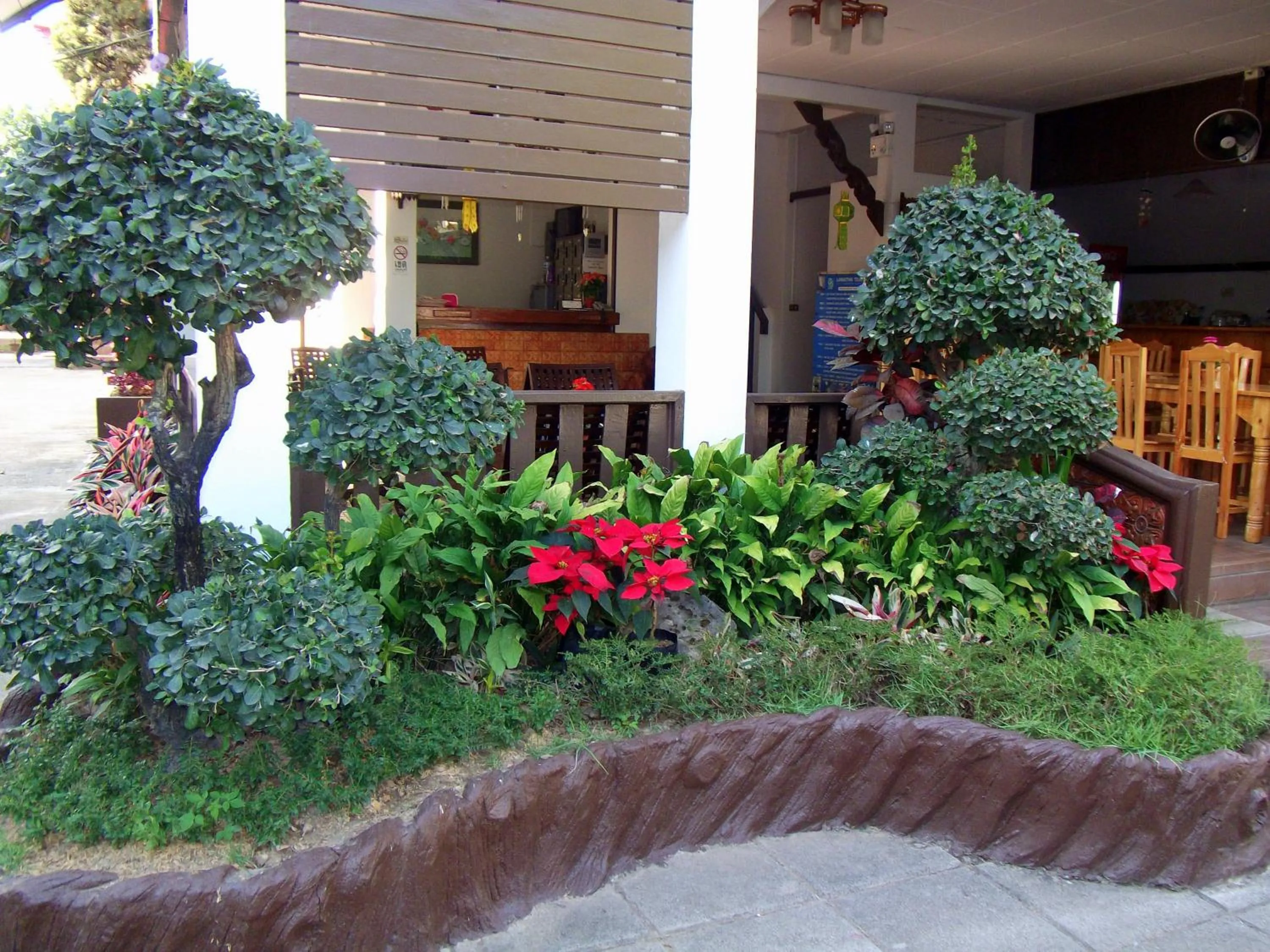 Patio in Lanna Thai Guesthouse
