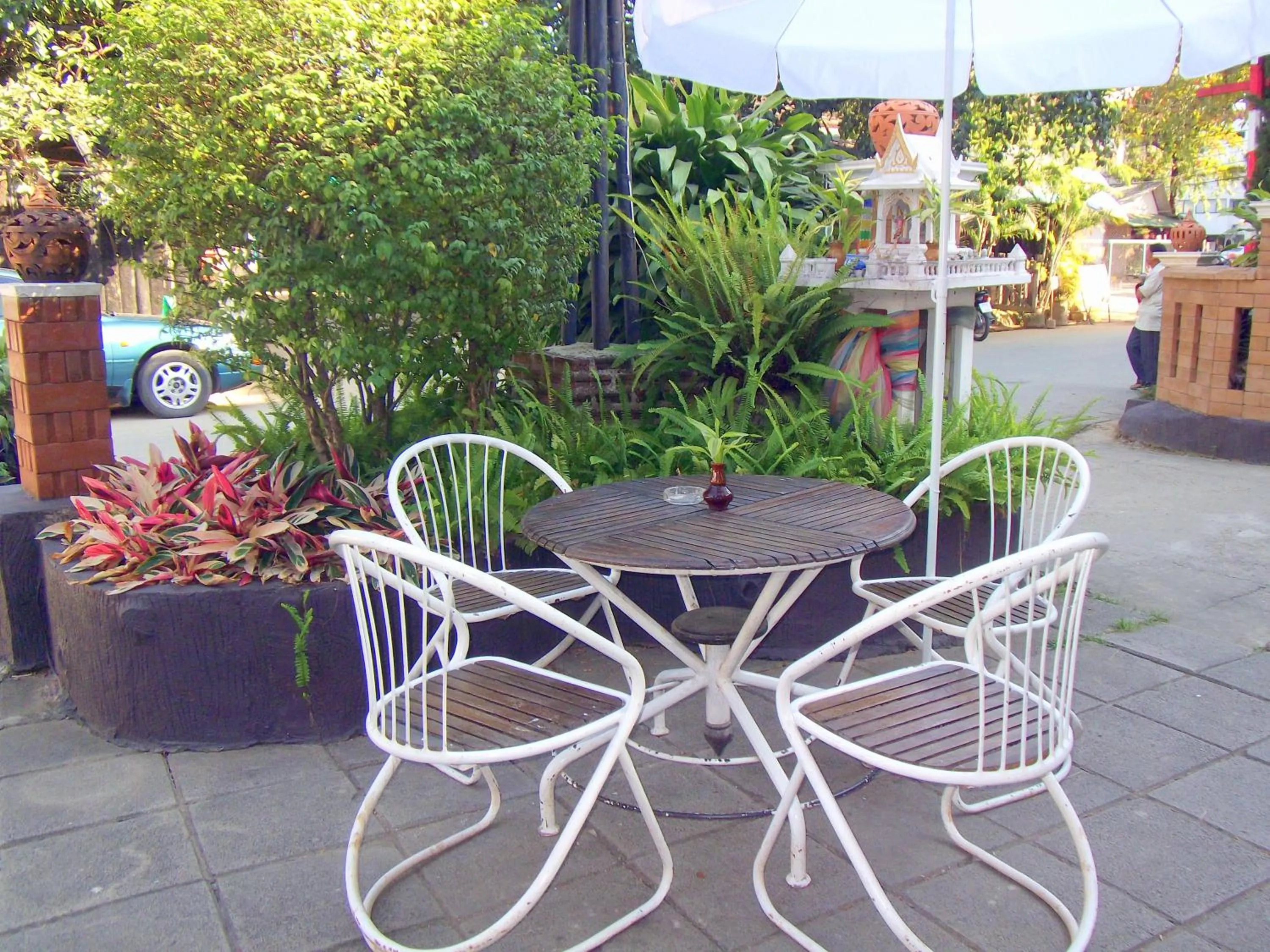 Patio in Lanna Thai Guesthouse