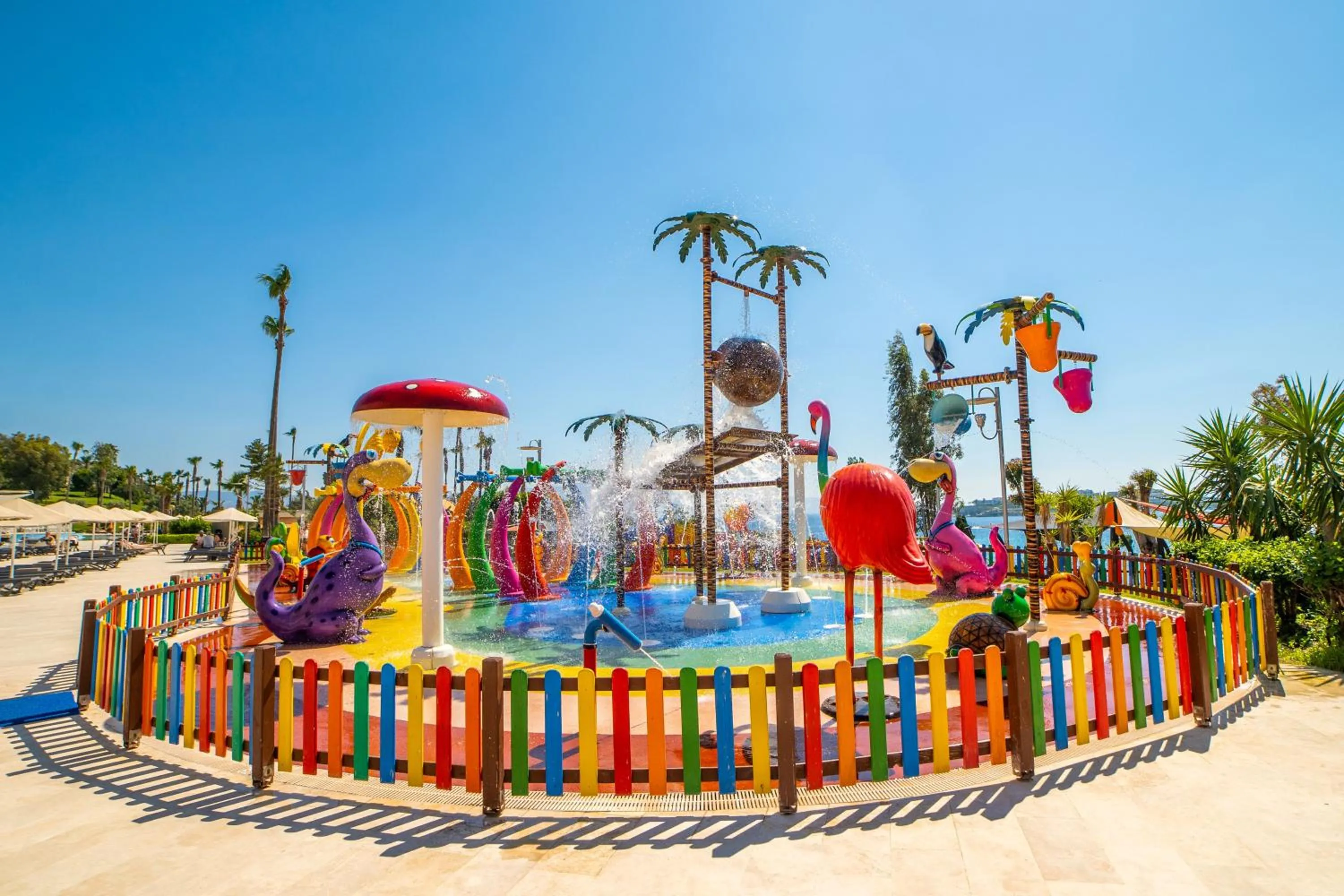 Children play ground in Kefaluka Resort